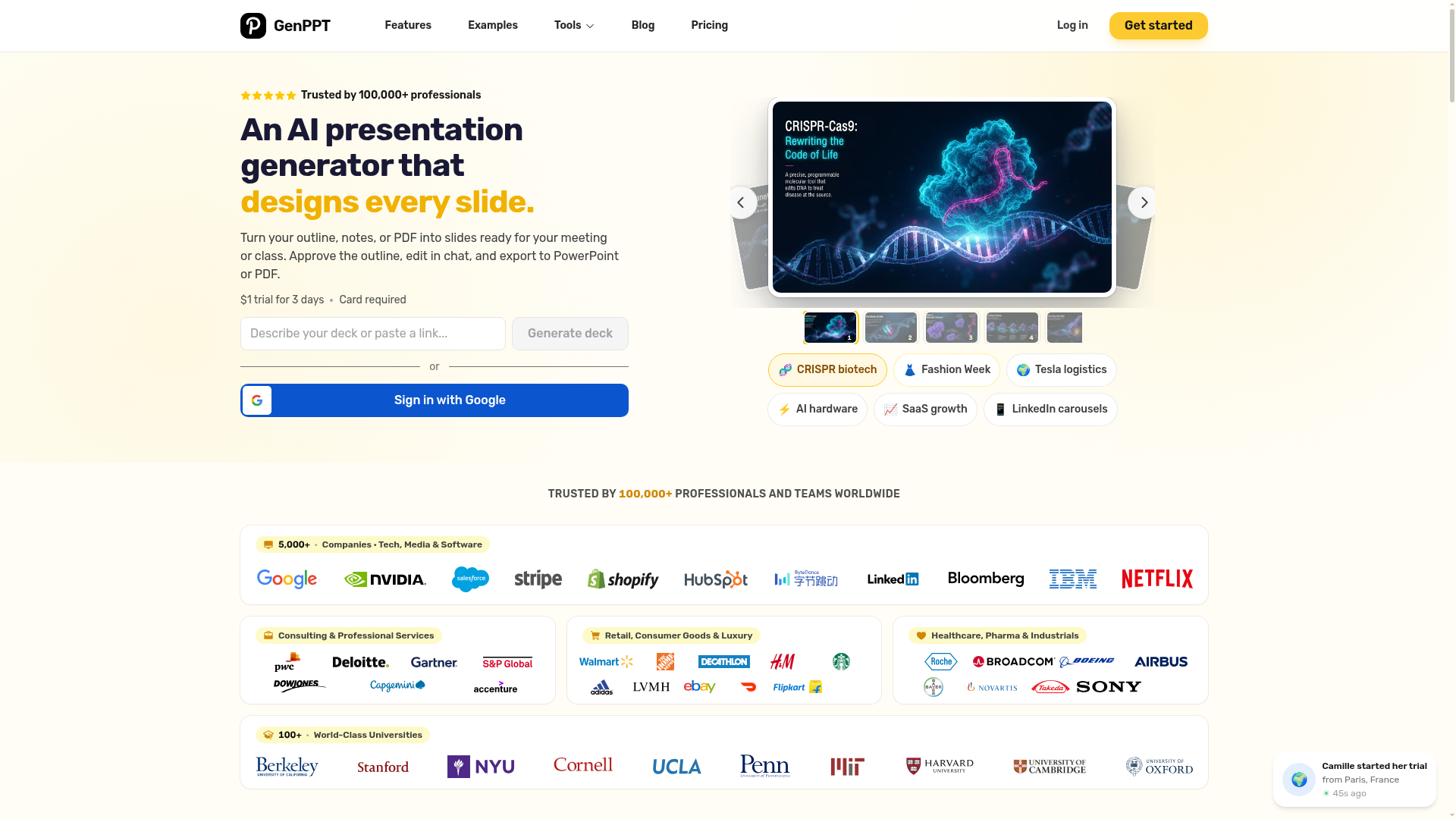 GenPPT preview
