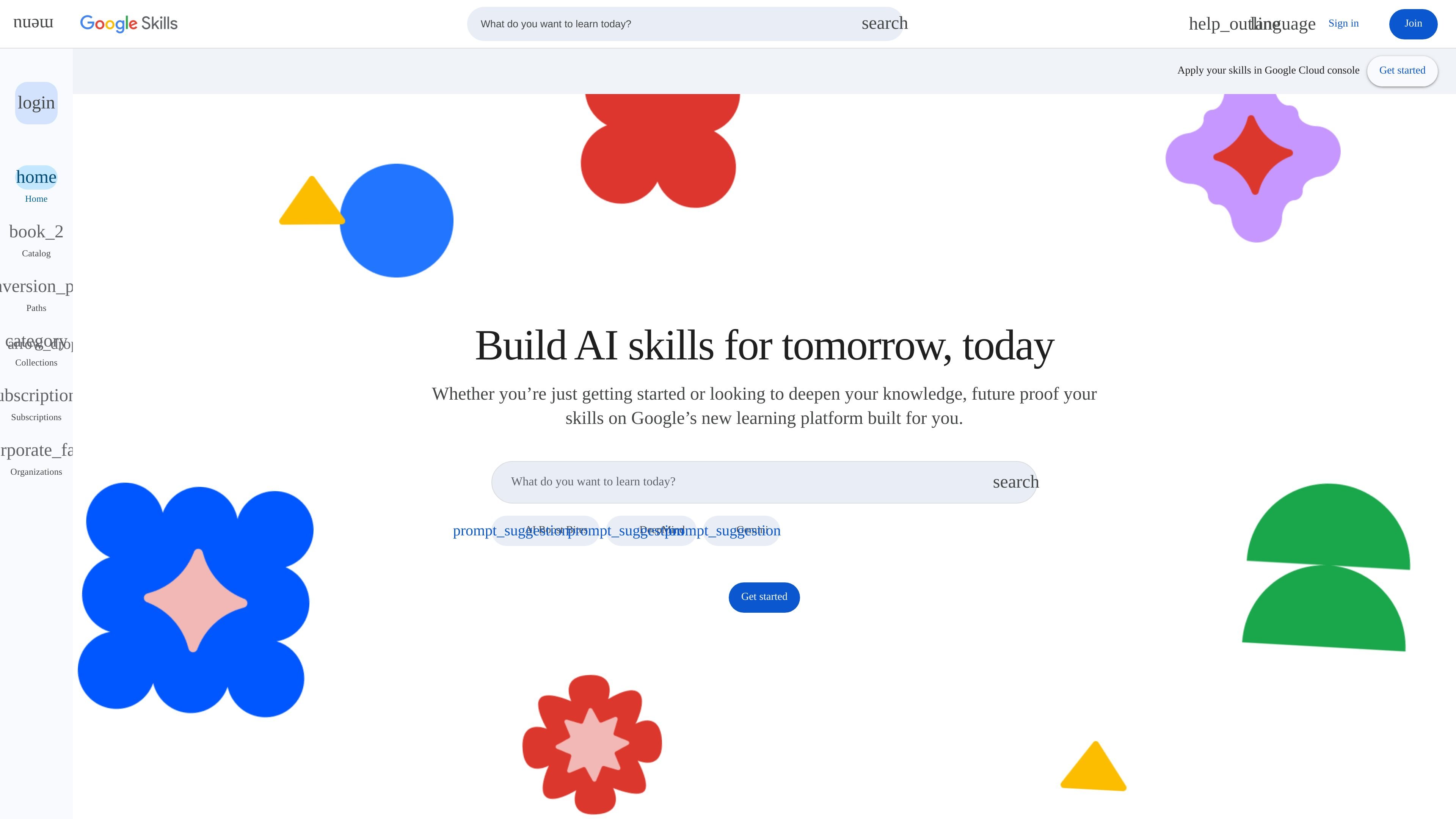 Google Skills