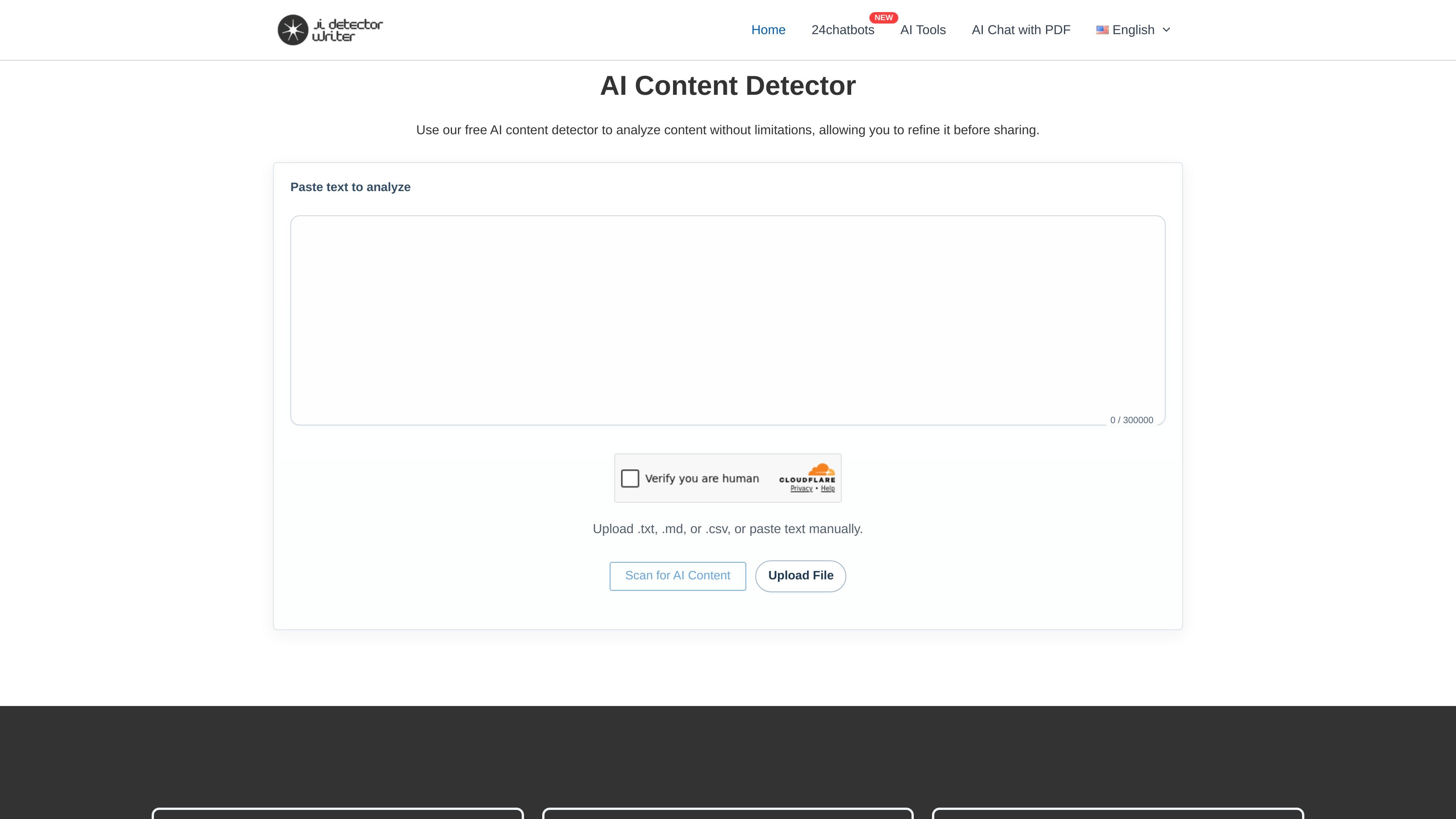 AI Detector Writer