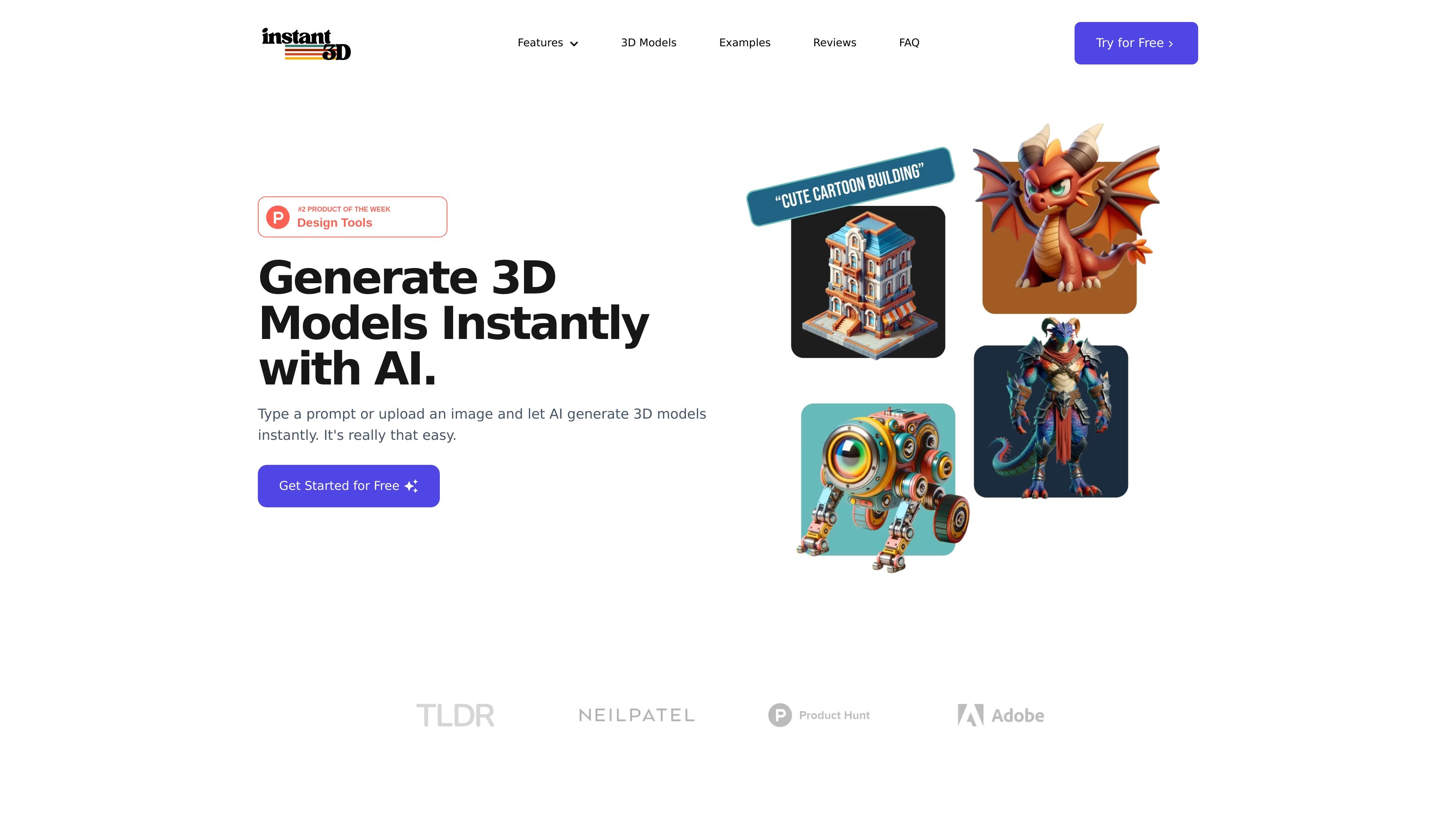 Instant 3D