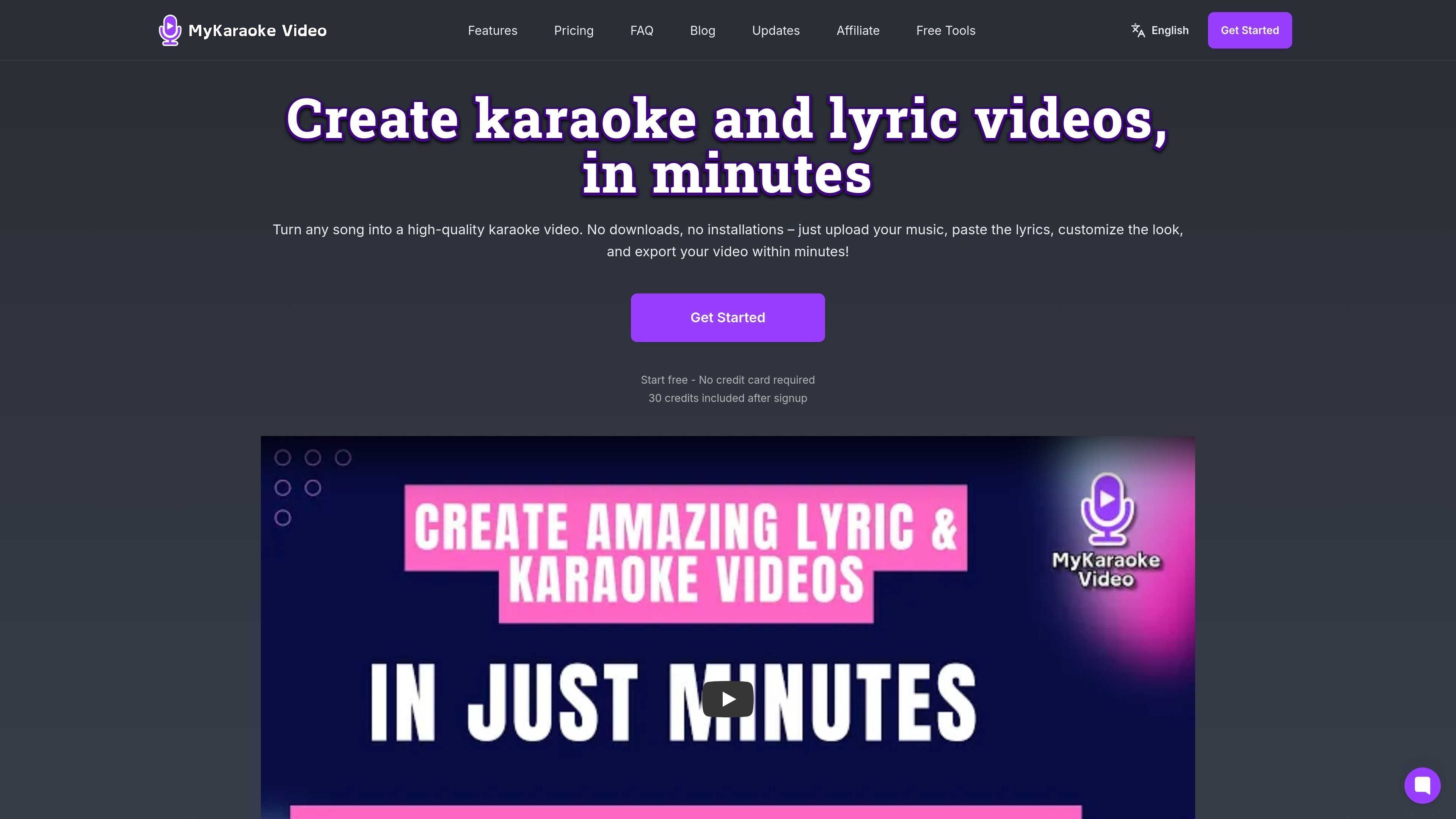 MyKaraoke Video preview