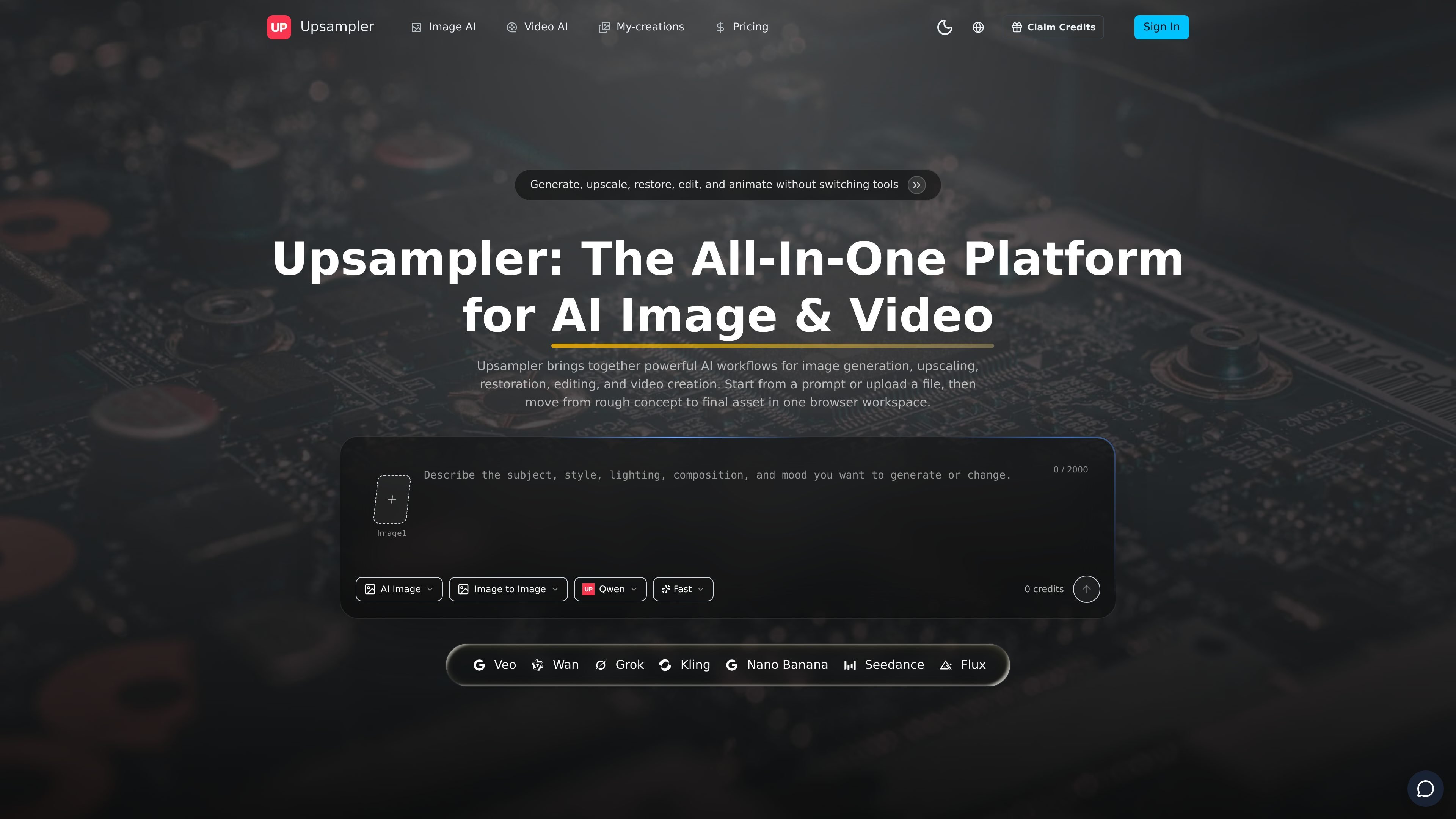 Upsampler