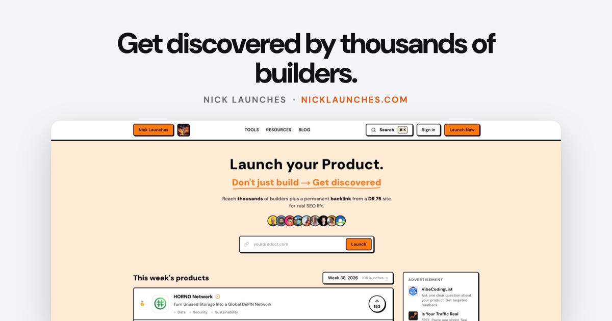 Nick Launches preview