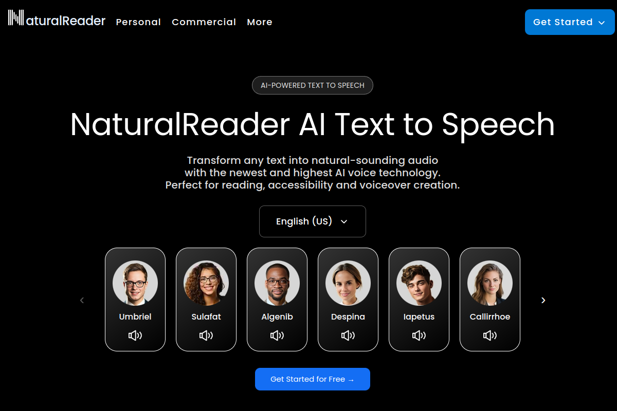 NaturalReader preview