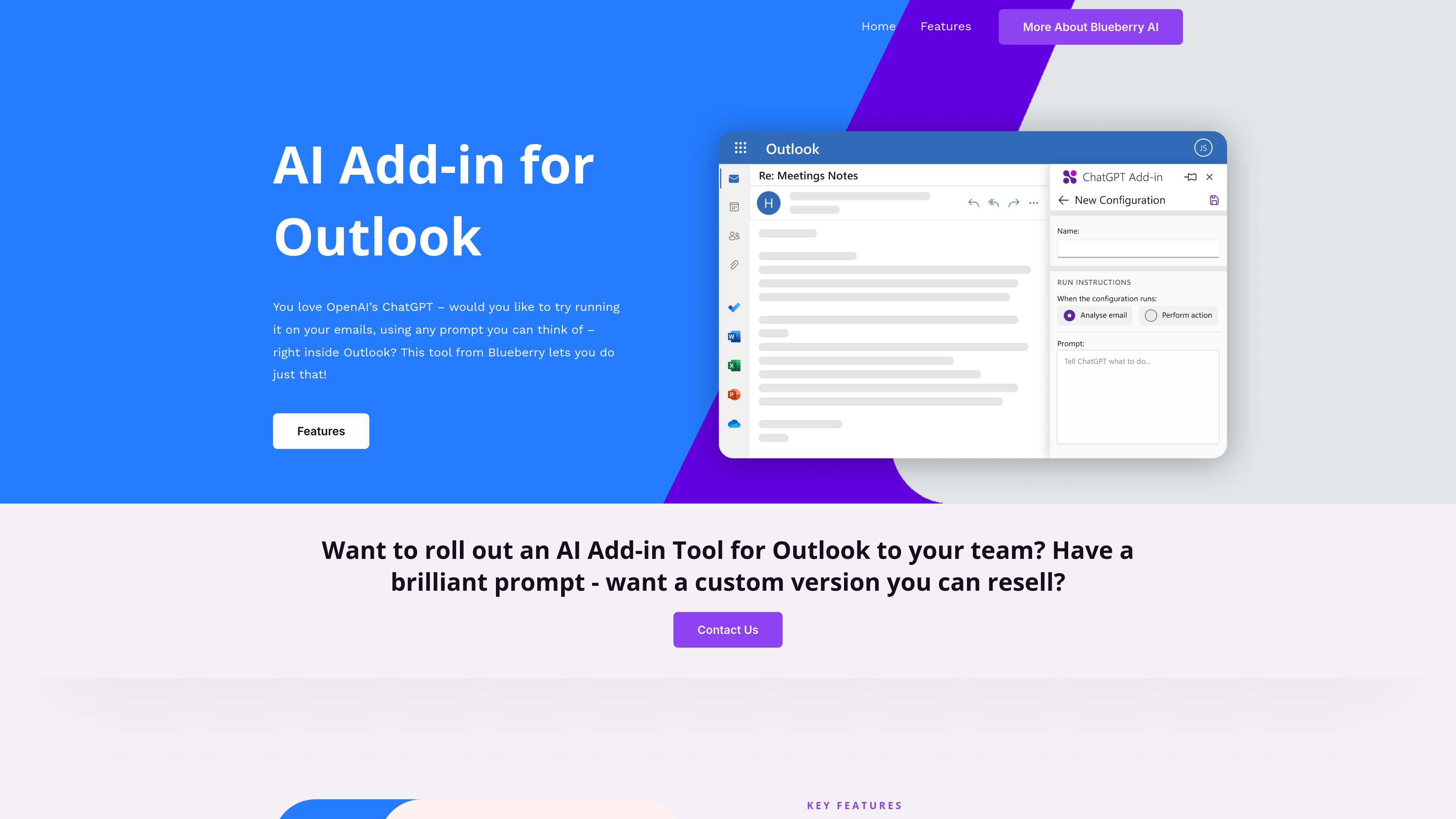 ChatGPT for Outlook