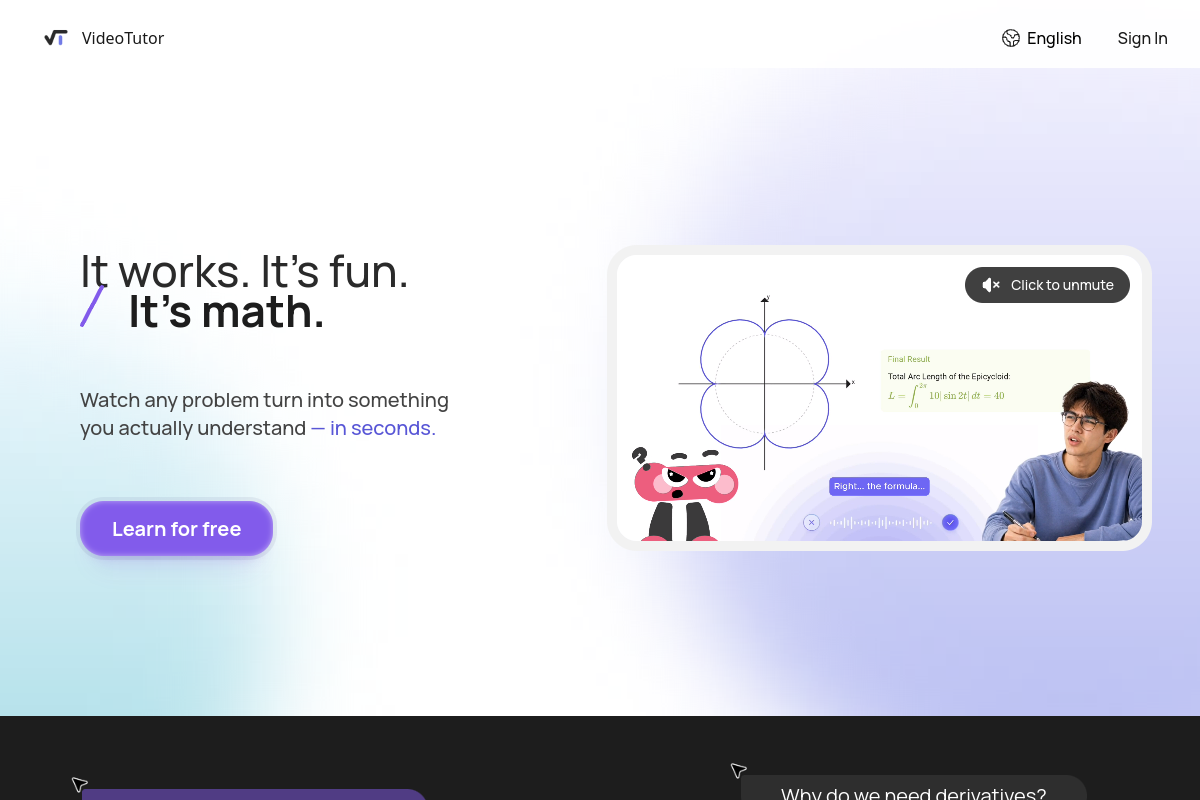 VideoTutor preview