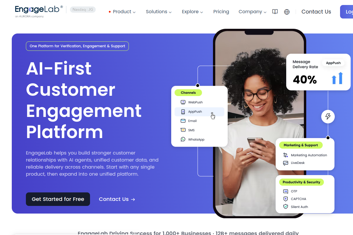 EngageLab preview