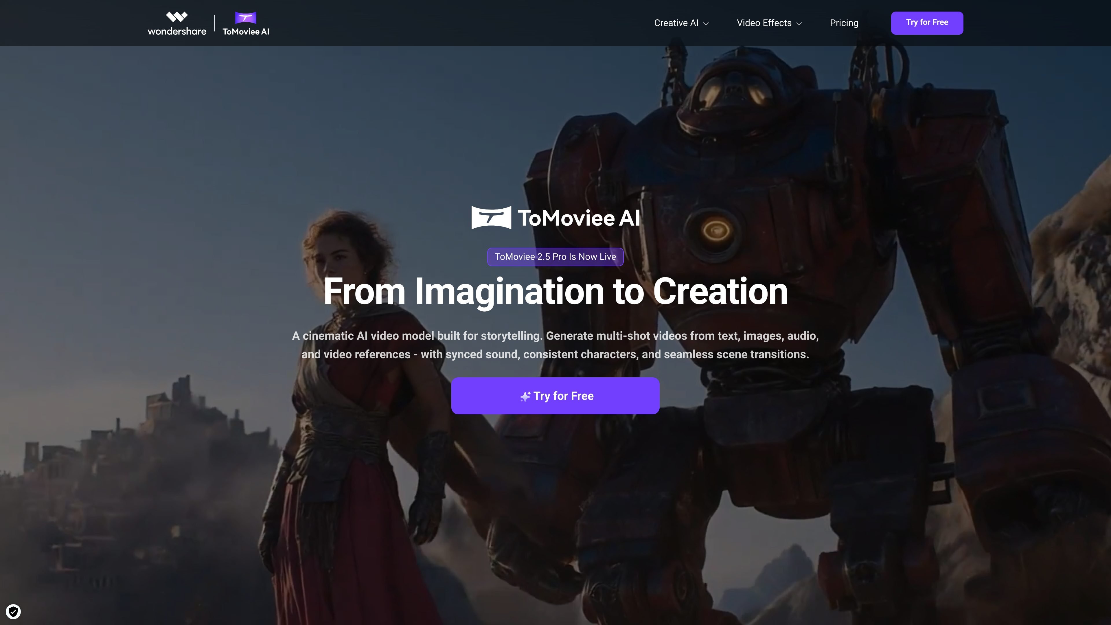 ToMoviee AI