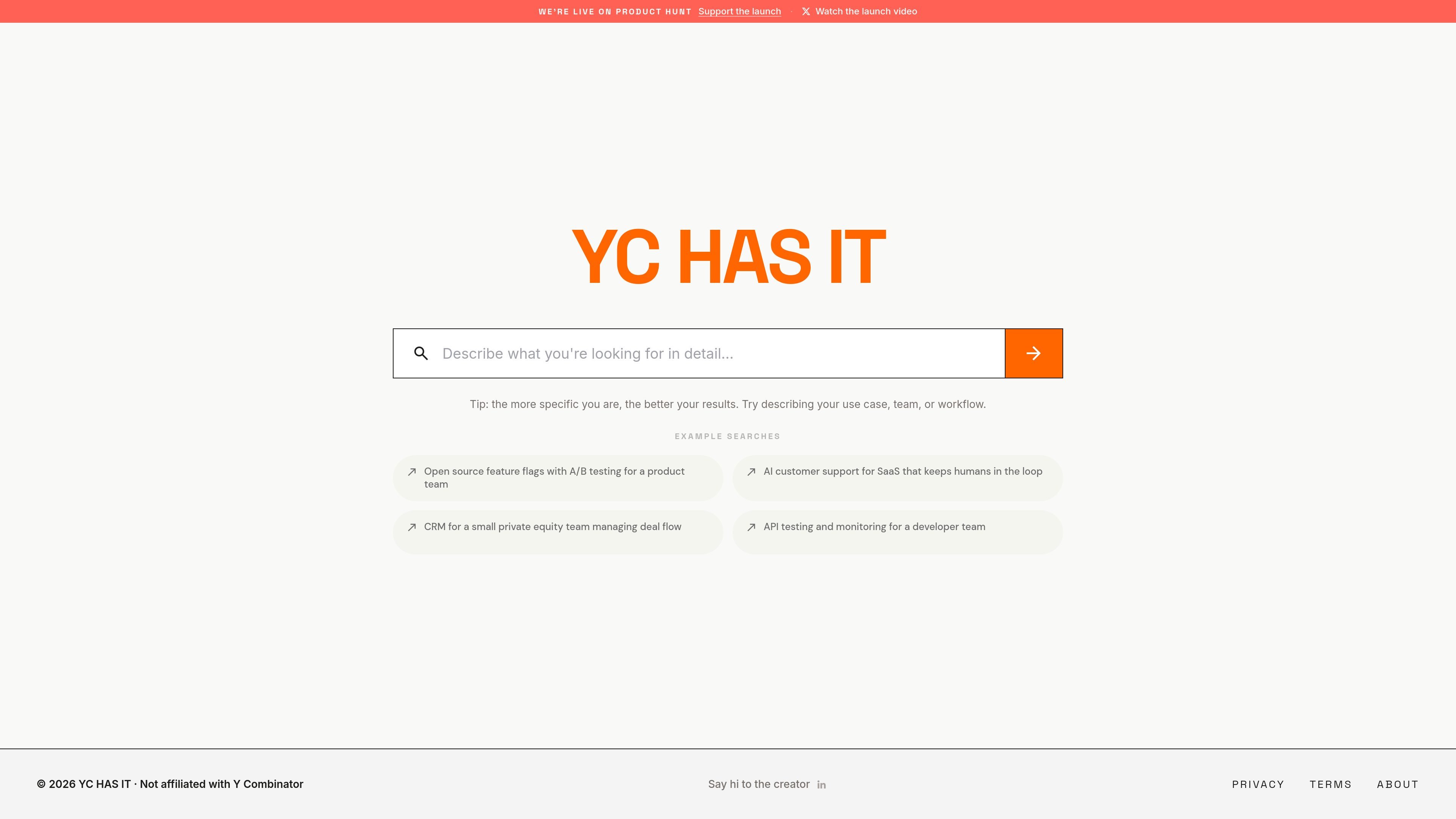 YC Has It