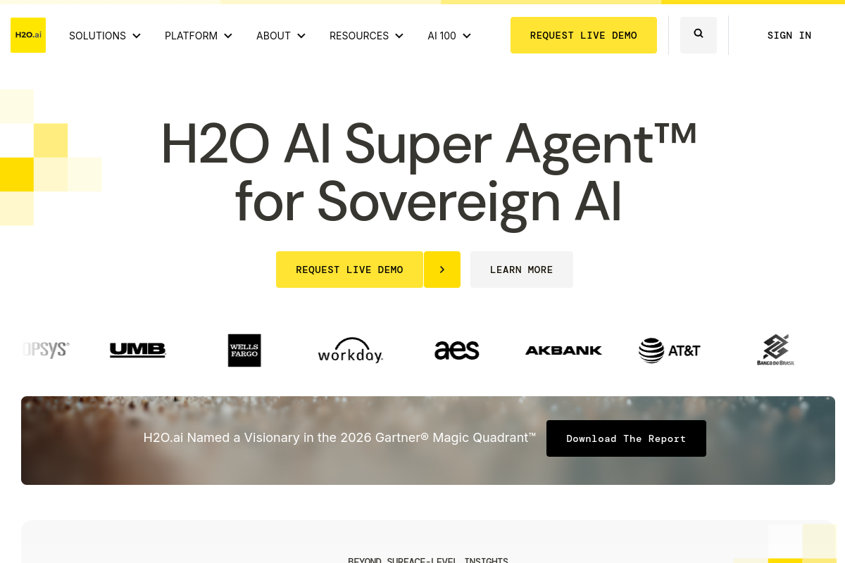 H2O AI Platform preview