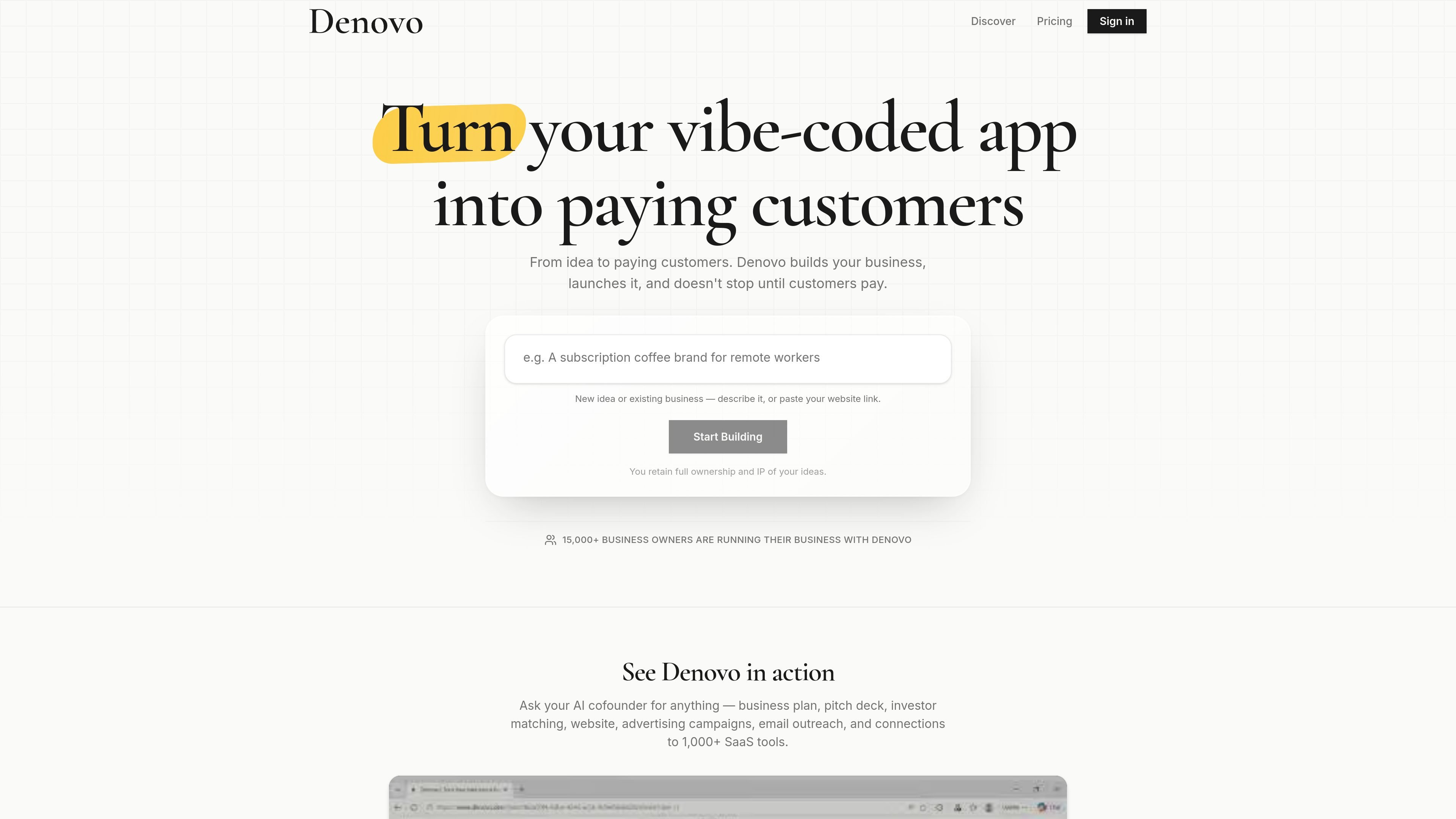 Denovo