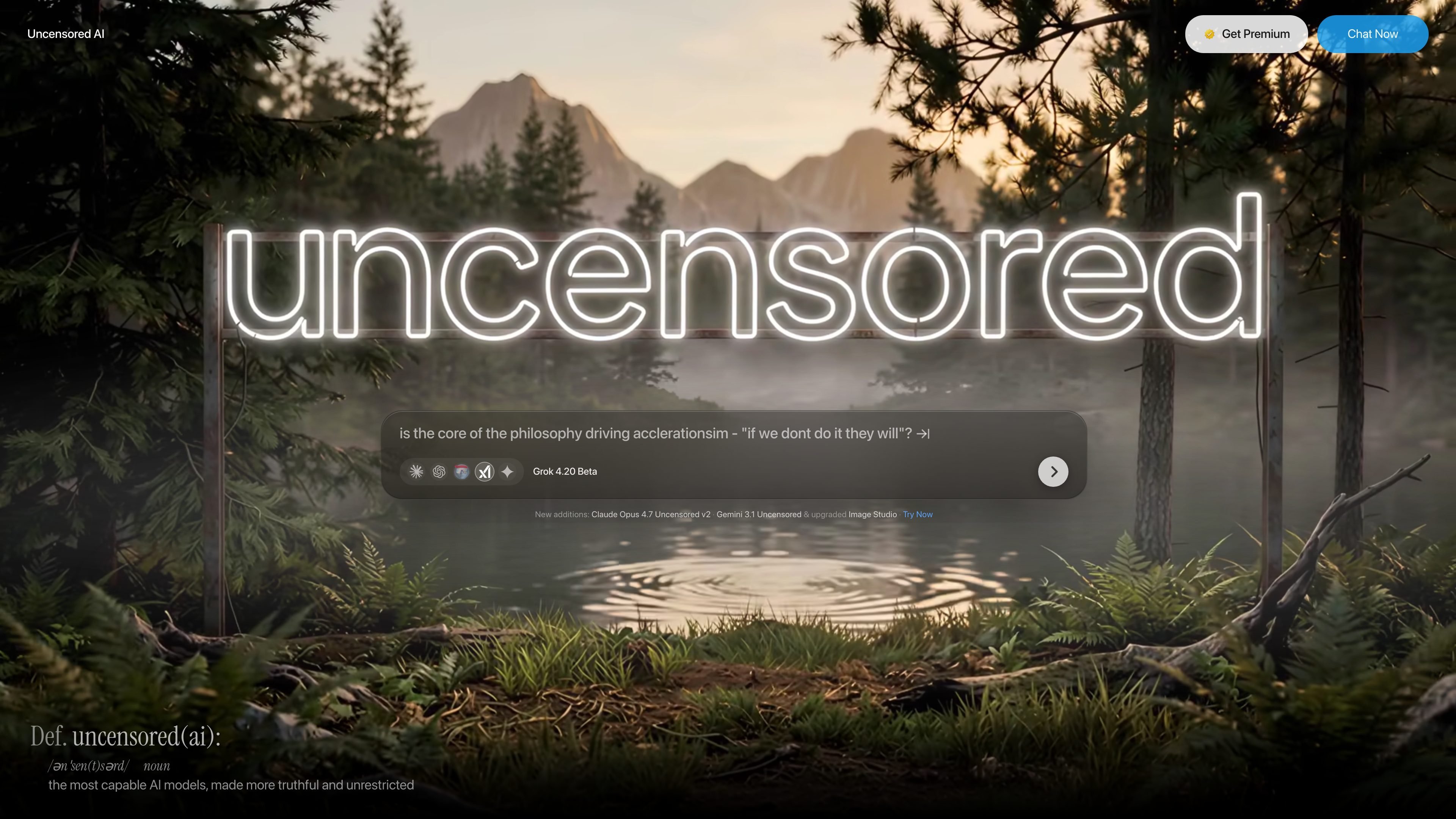 Uncensored AI