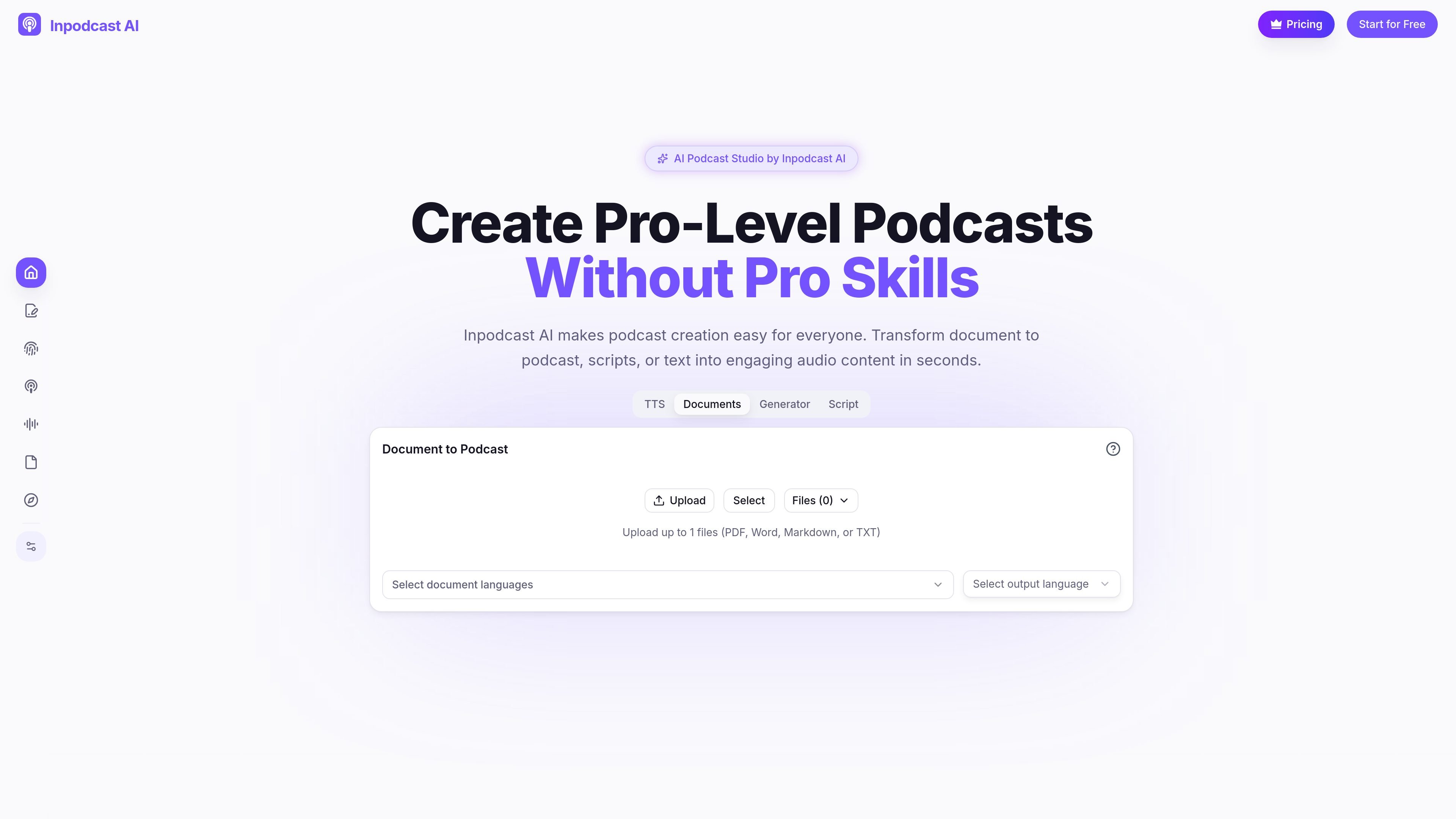 Inpodcast AI