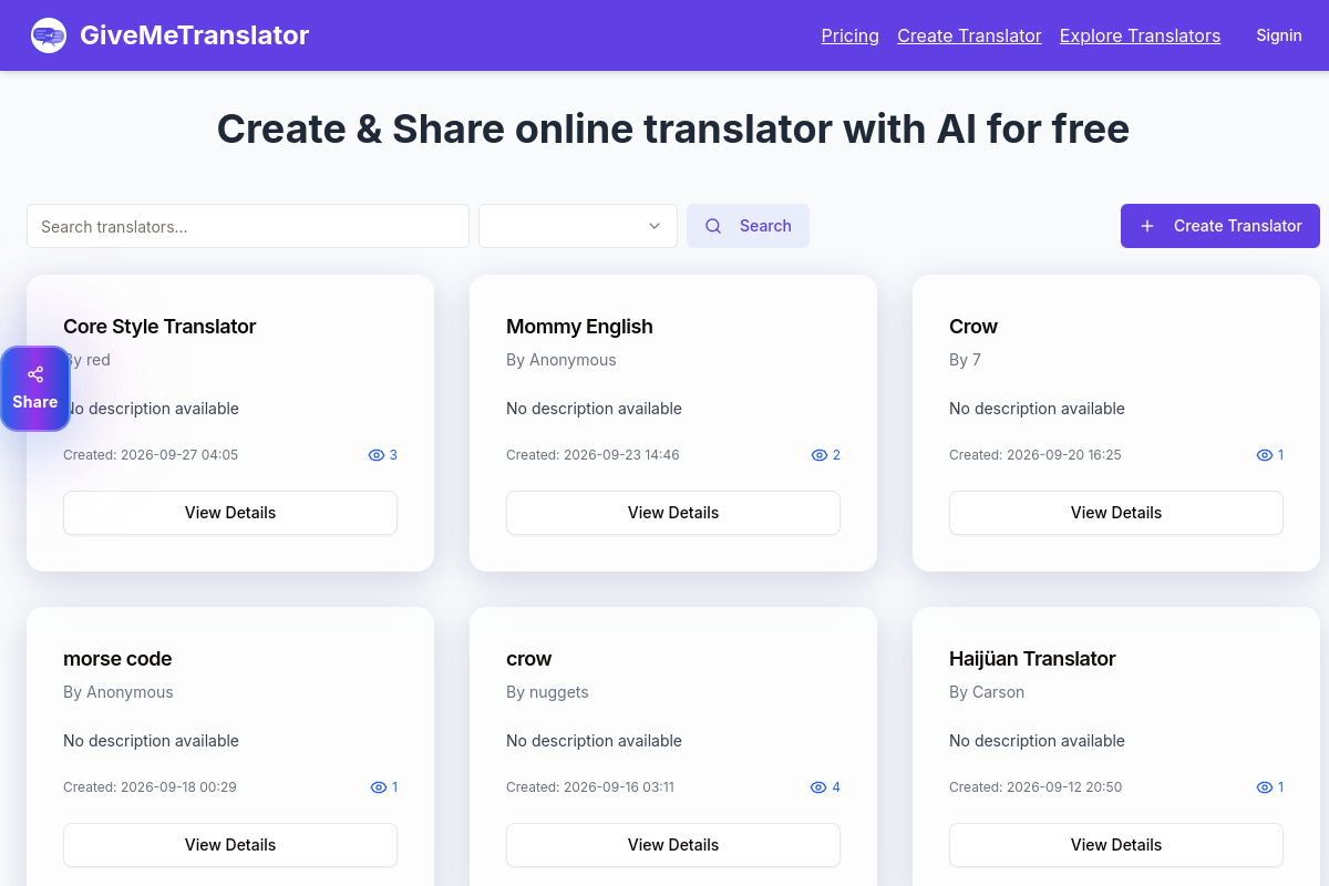 GiveMeTranslator preview