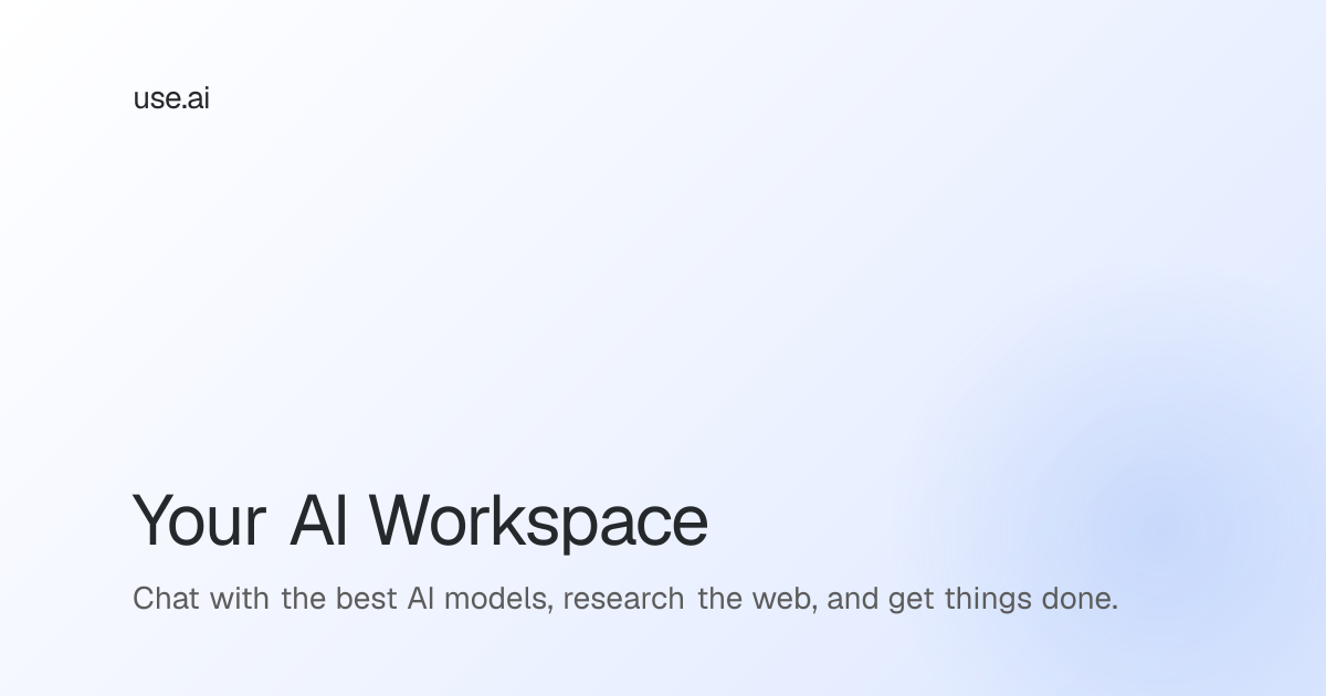 Use AI