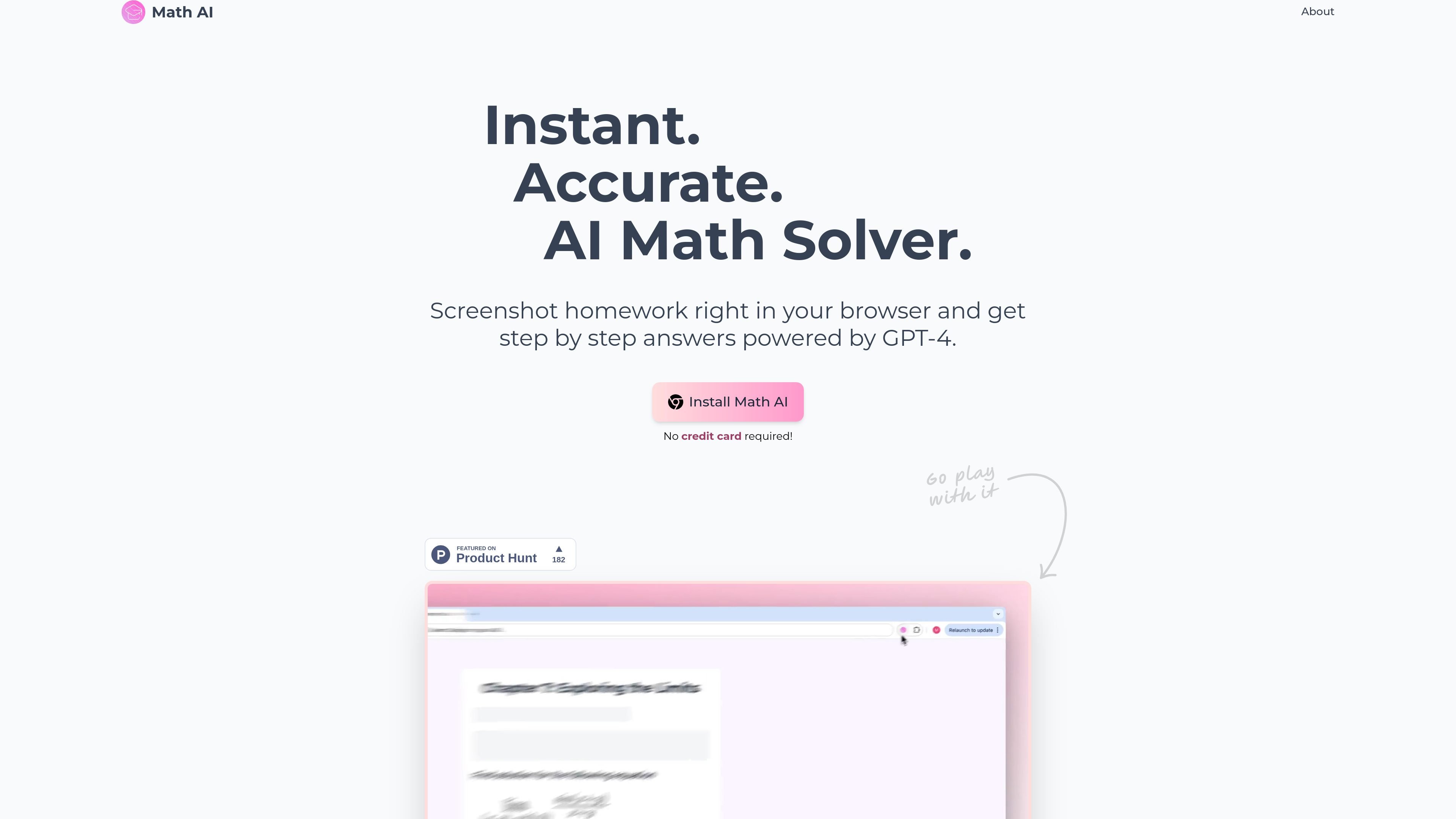 Math AI