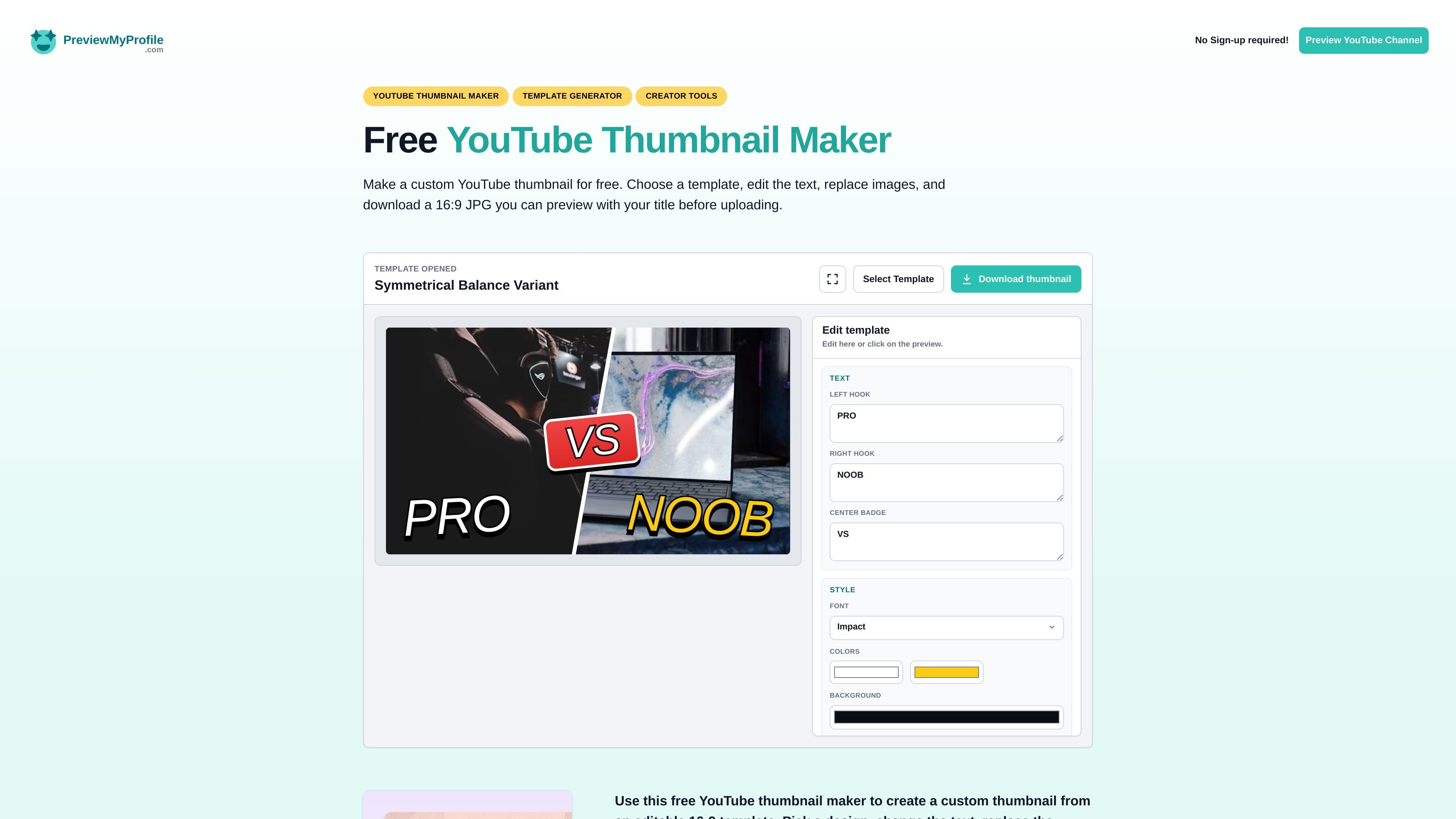 PreviewMyProfile