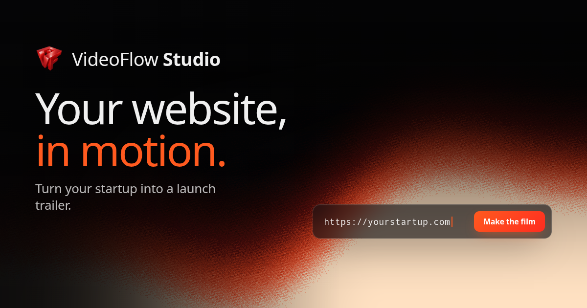 VideoFlow Studio preview