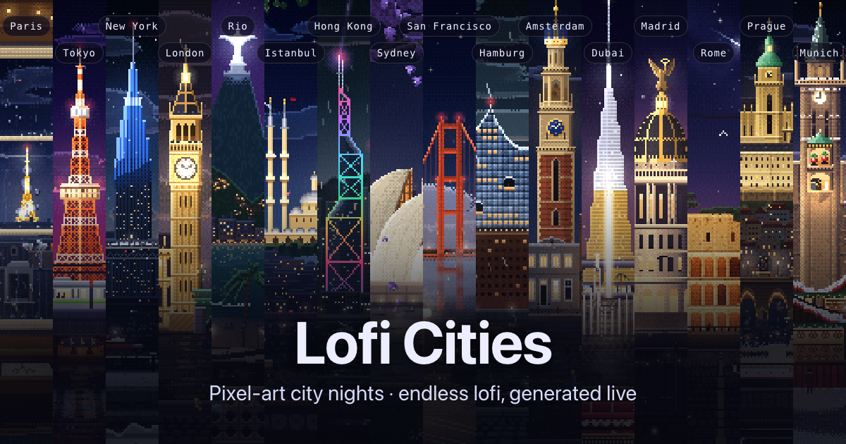 Lofi Cities preview