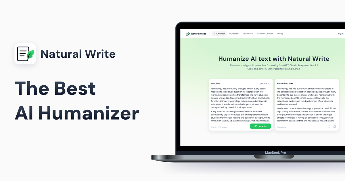 Natural Write
