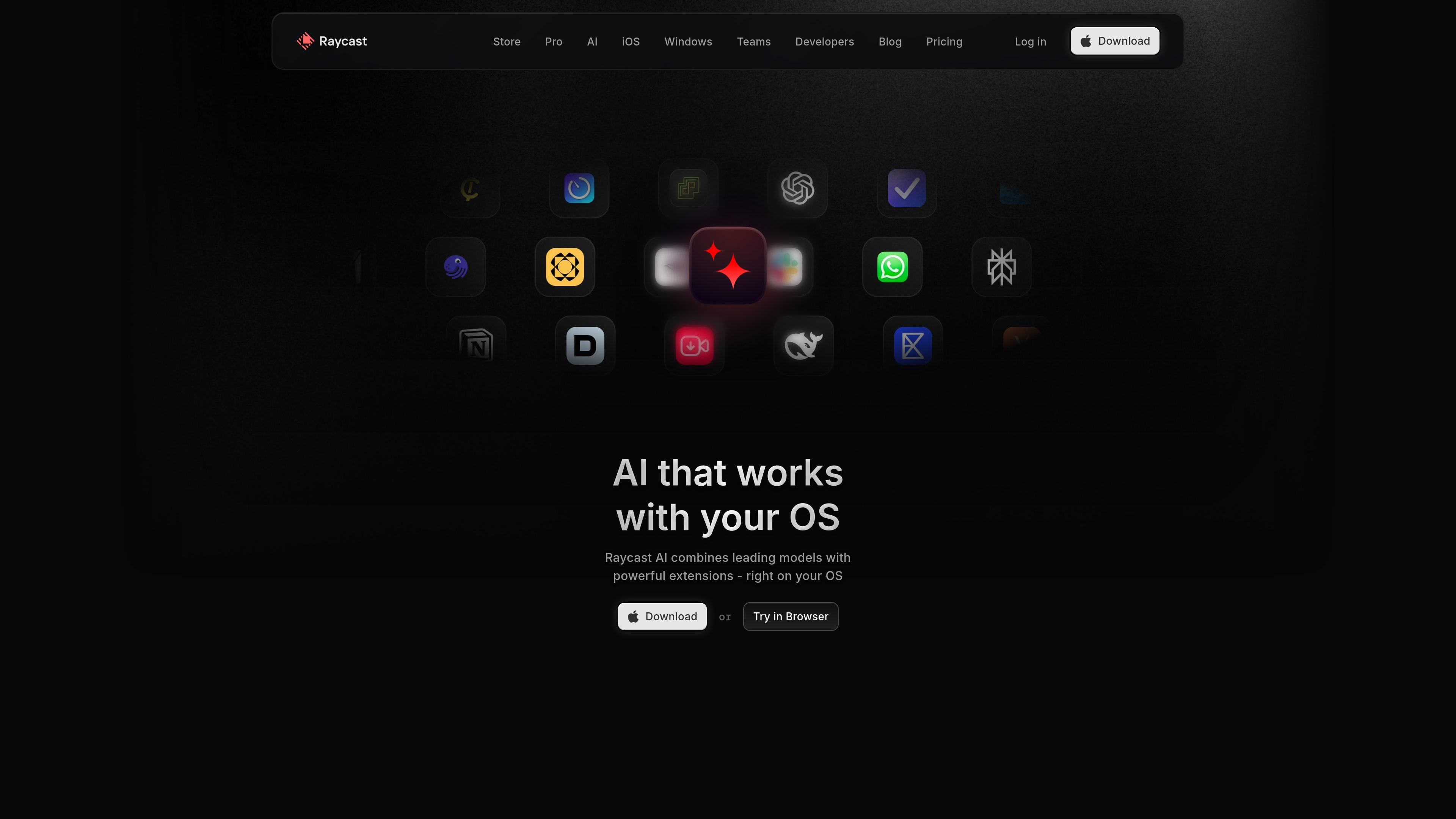 Raycast AI