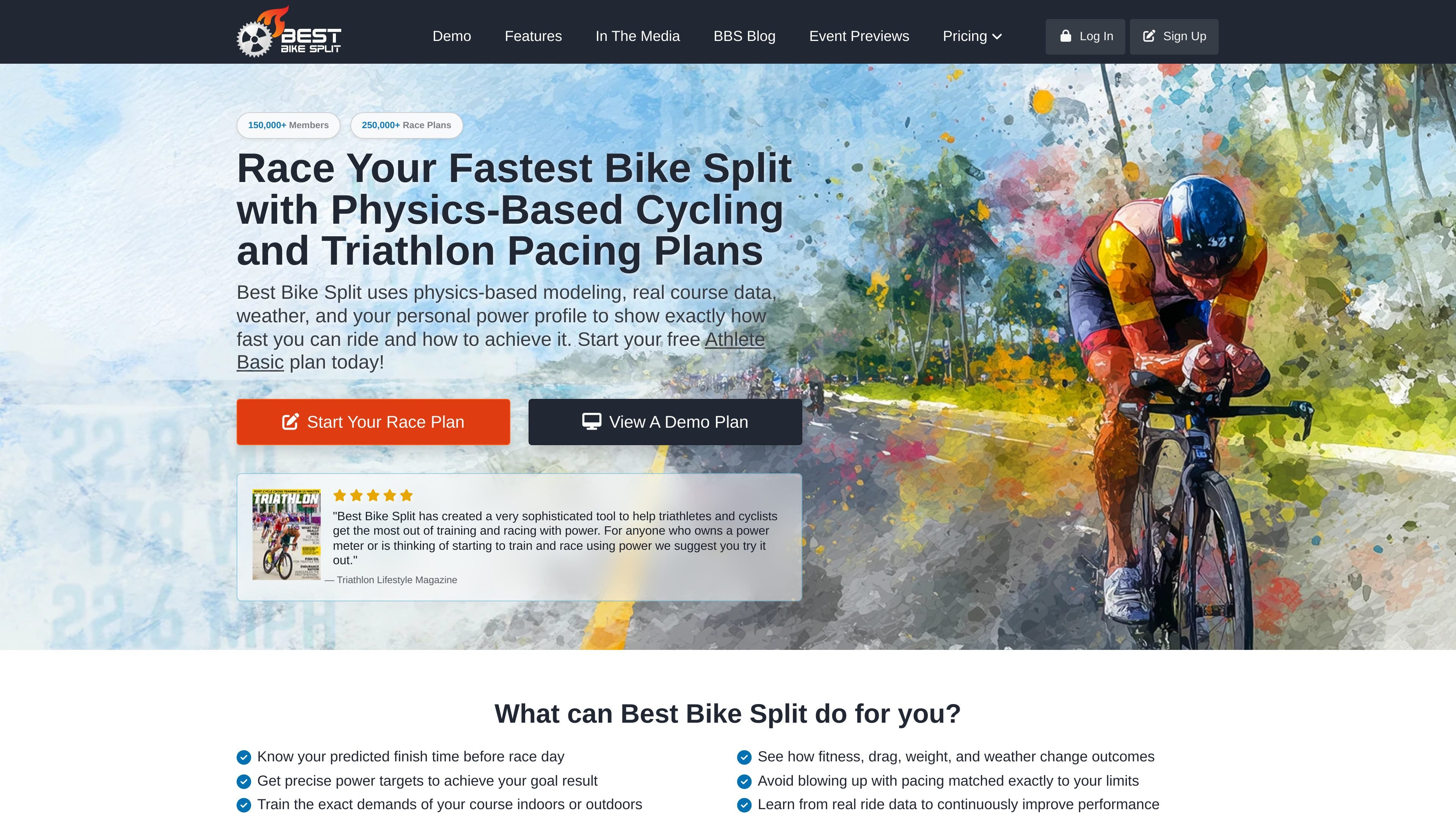 Best Bike Split
