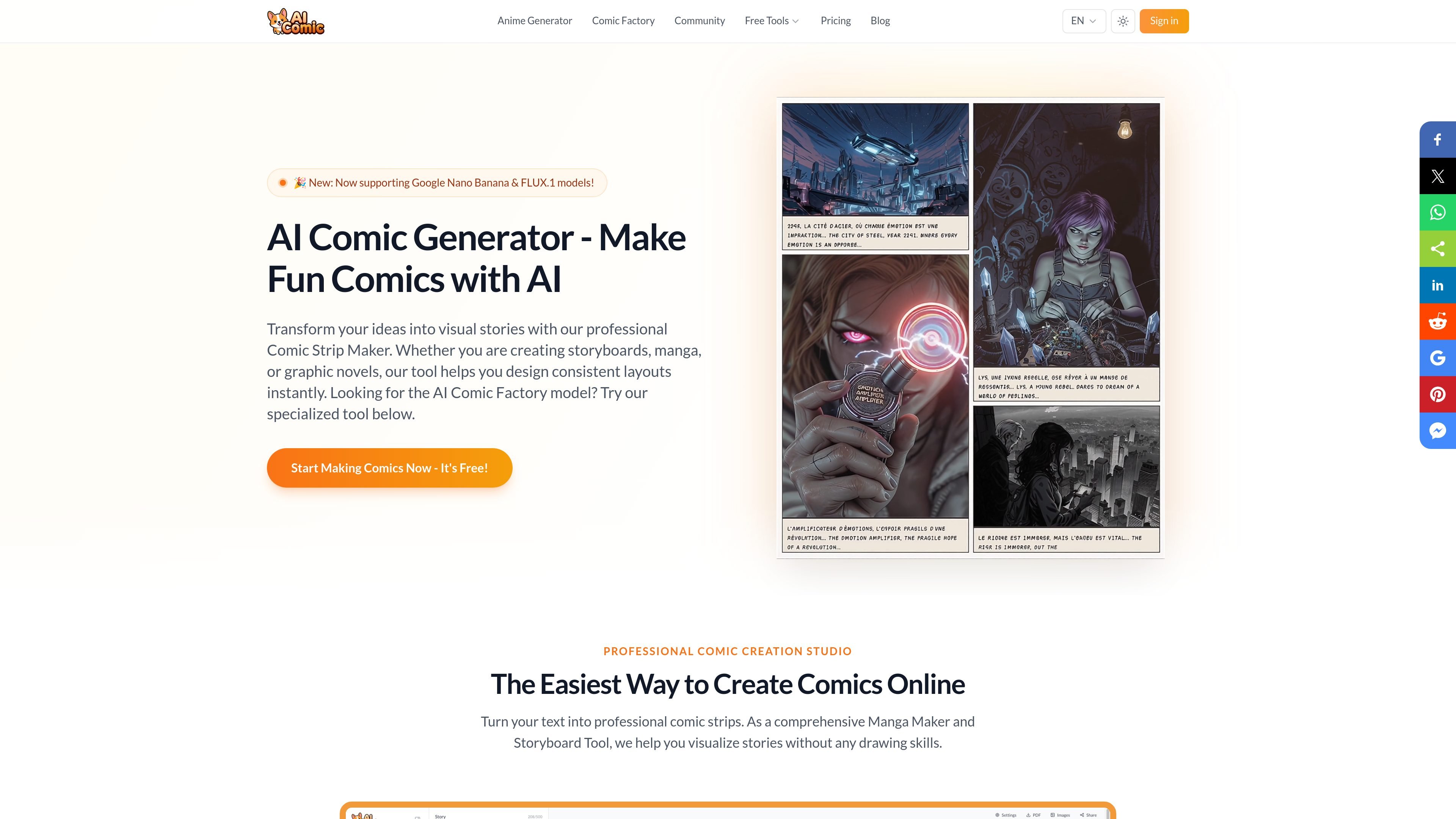 AI Comic Generator