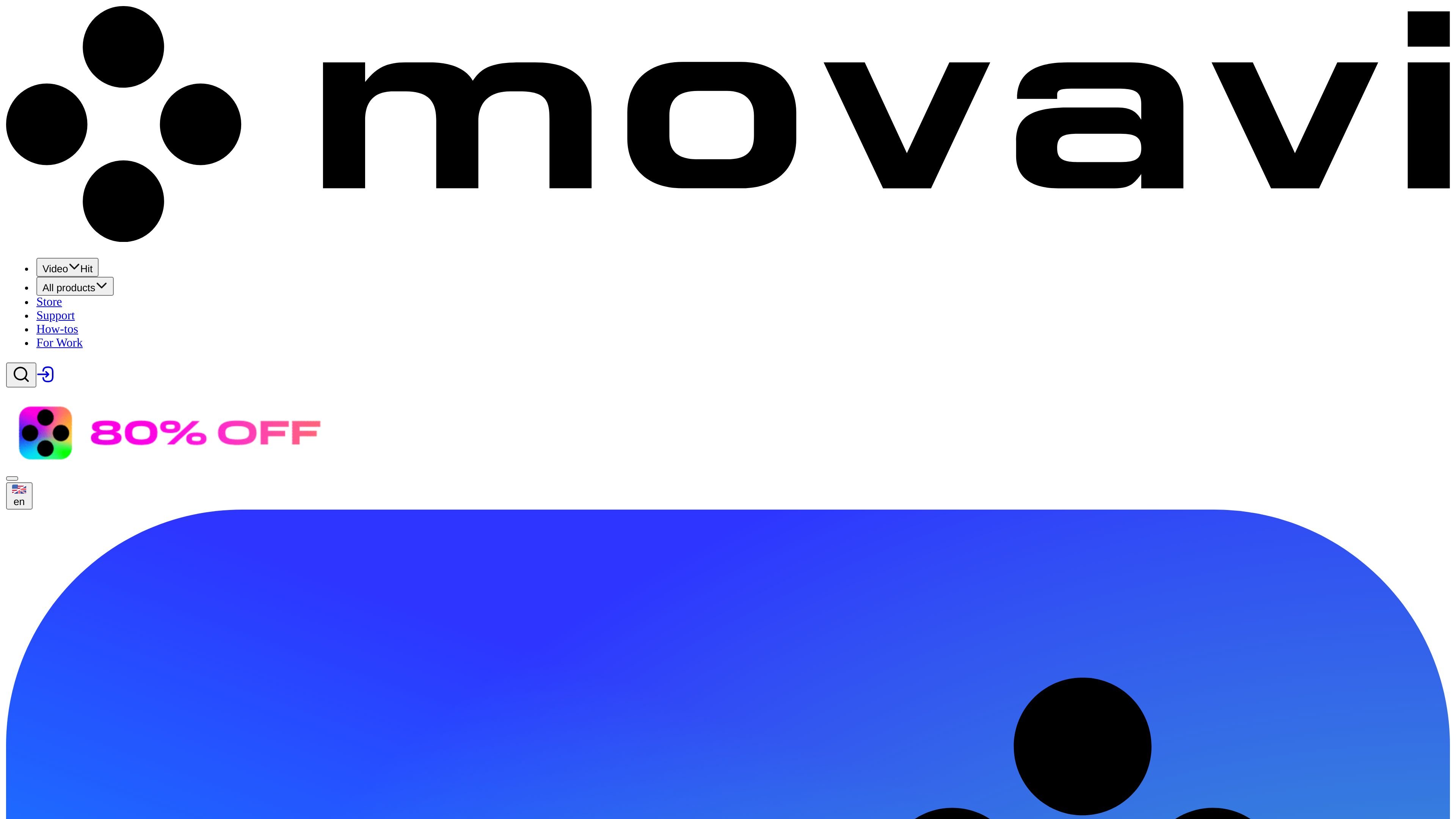 Movavi Video Editor