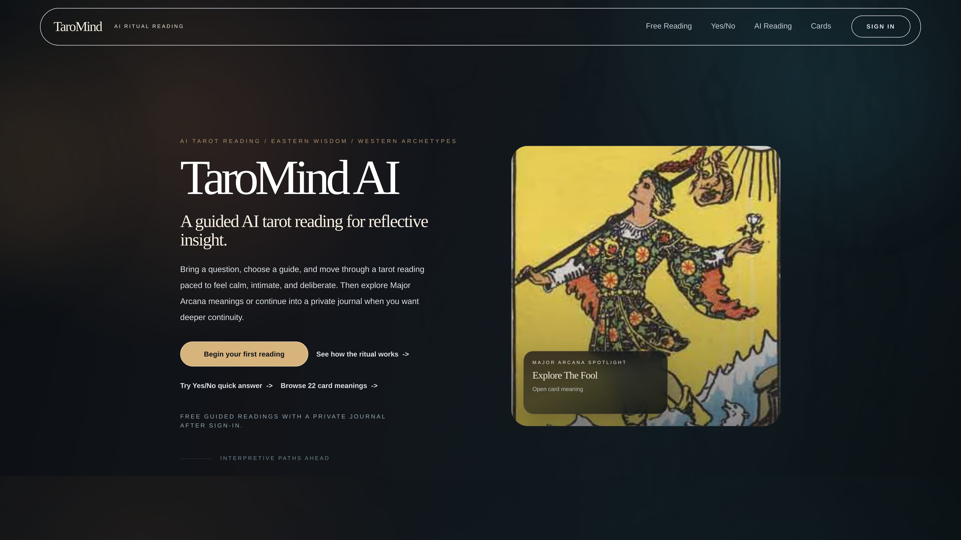 TaroMind AI