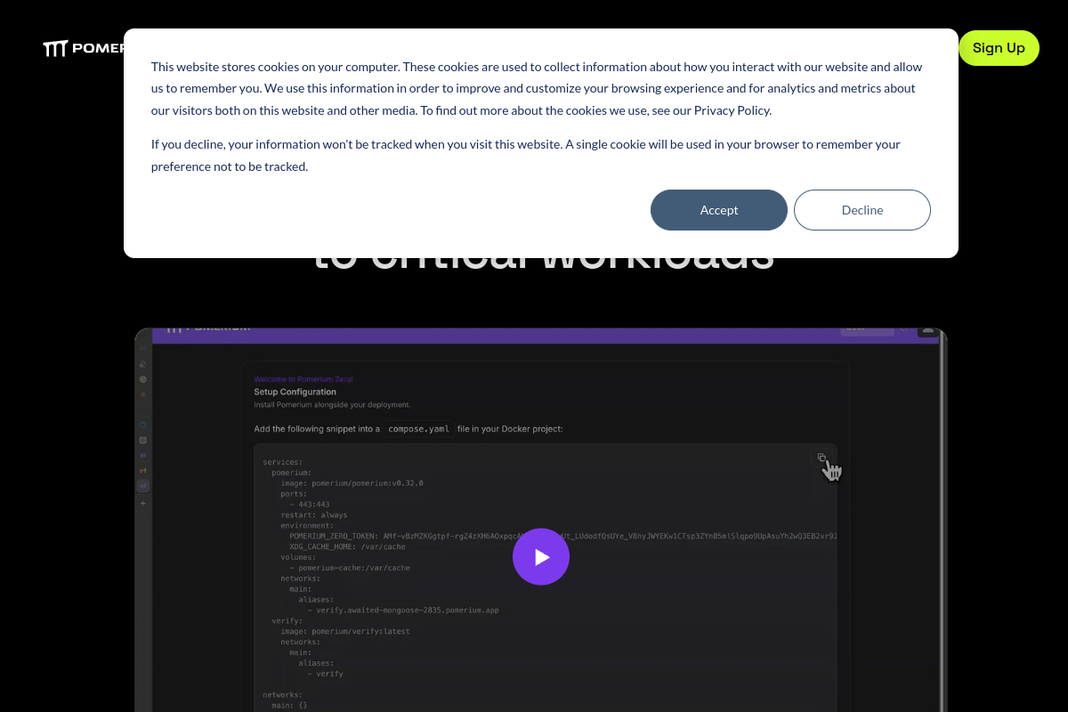 Pomerium preview