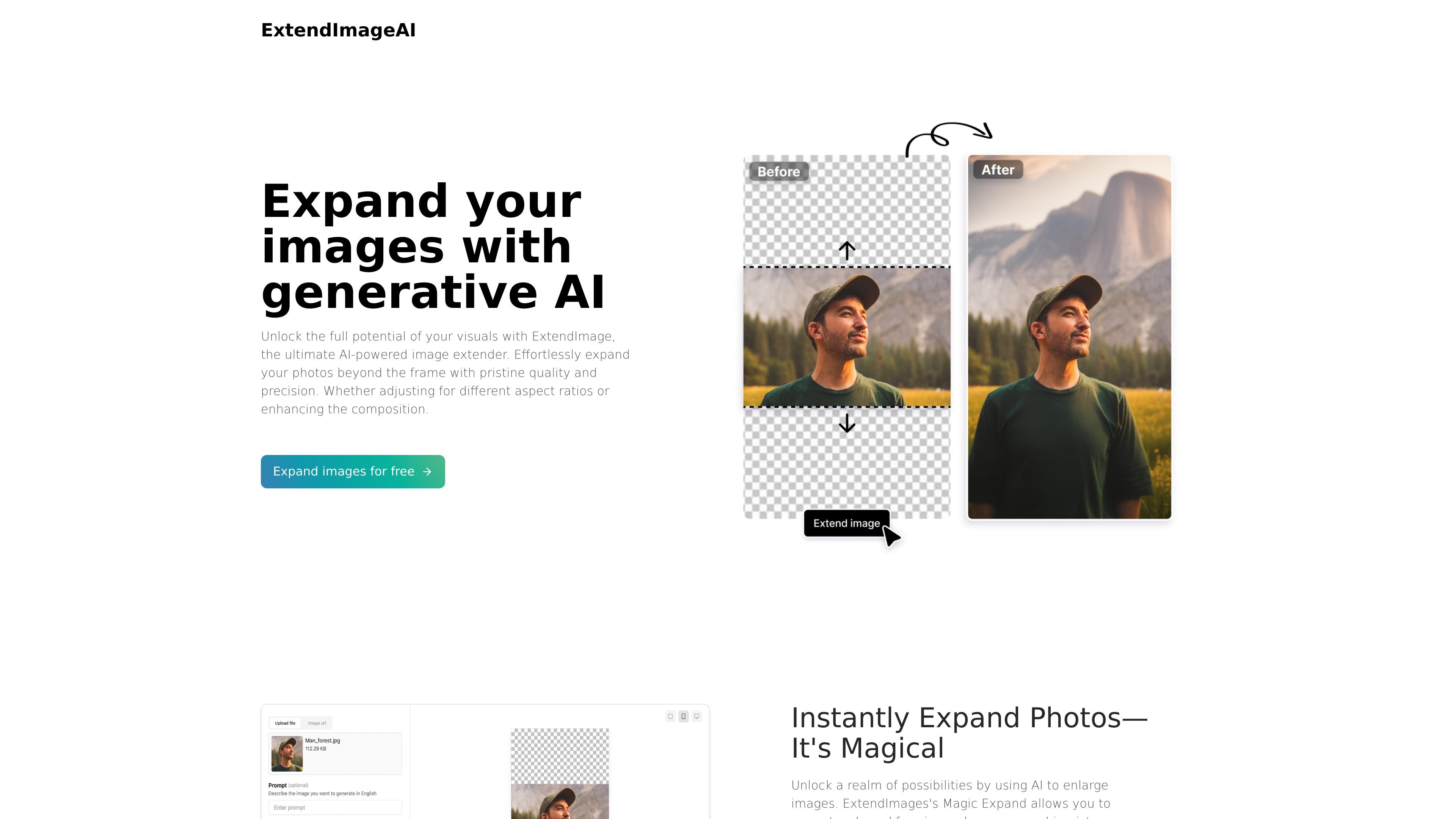 ExtendImageAI