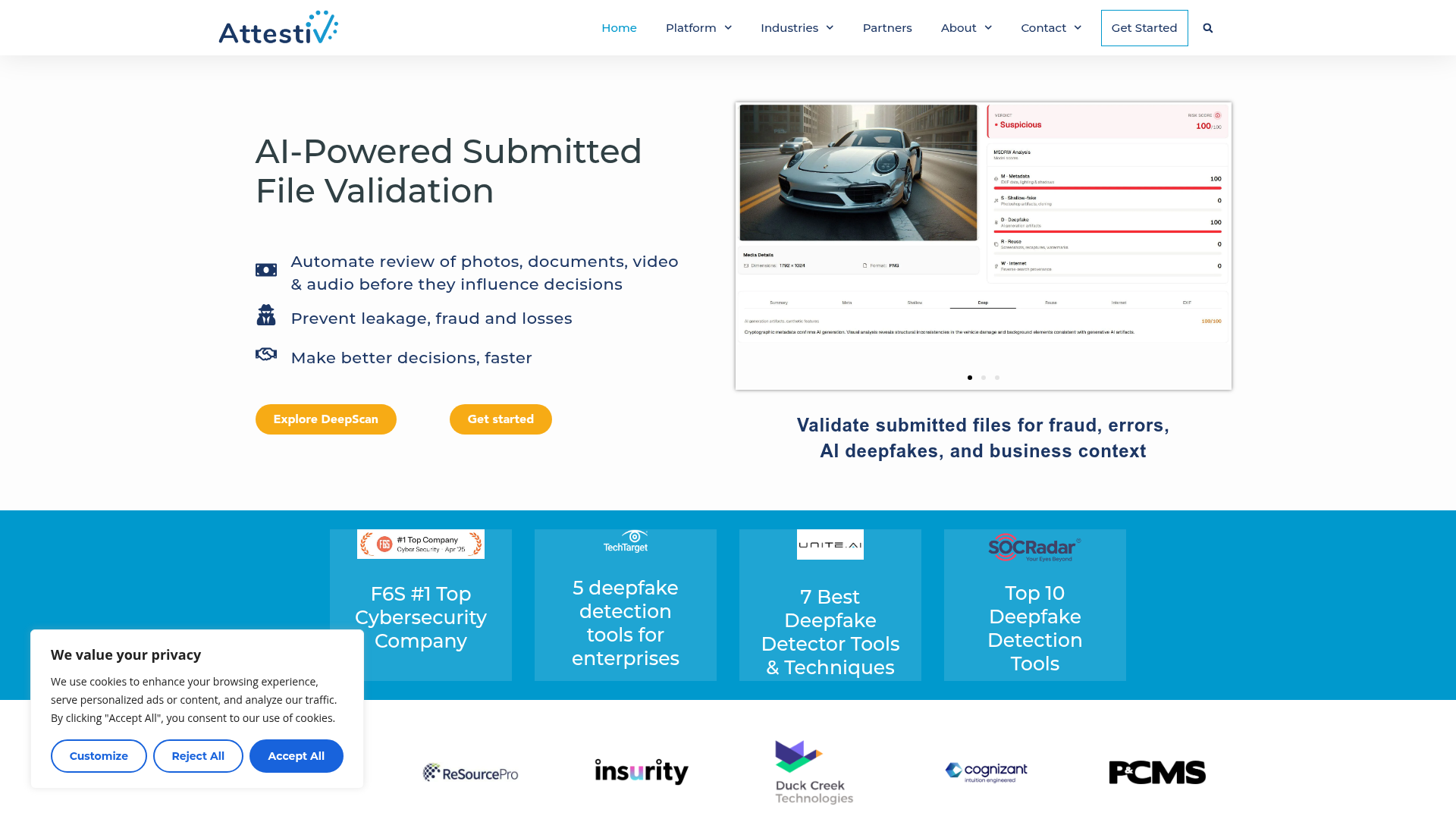 Attestiv preview