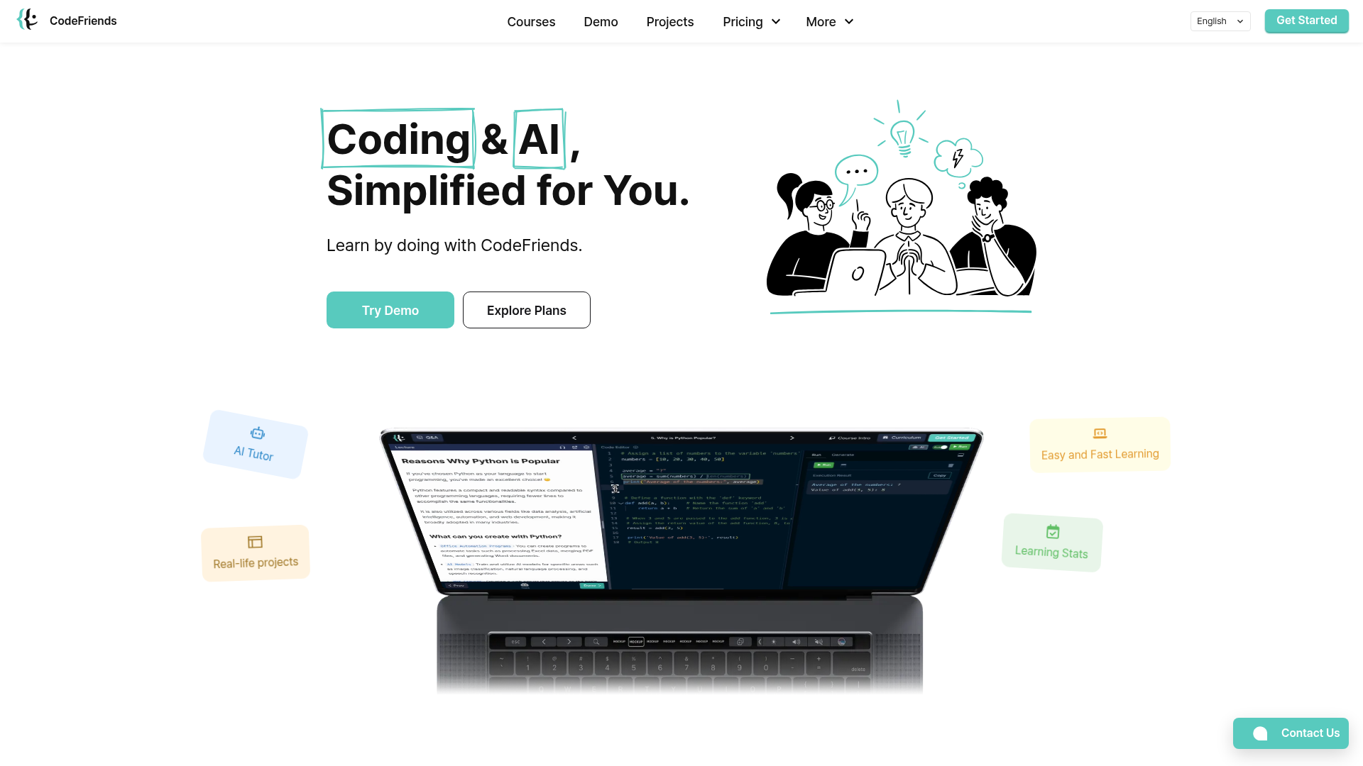 CodeFriends preview