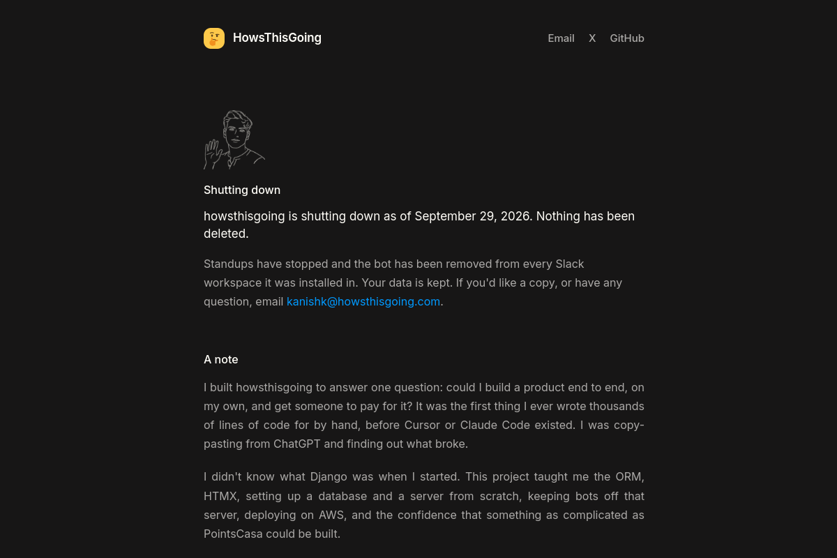 HowsThisGoing preview