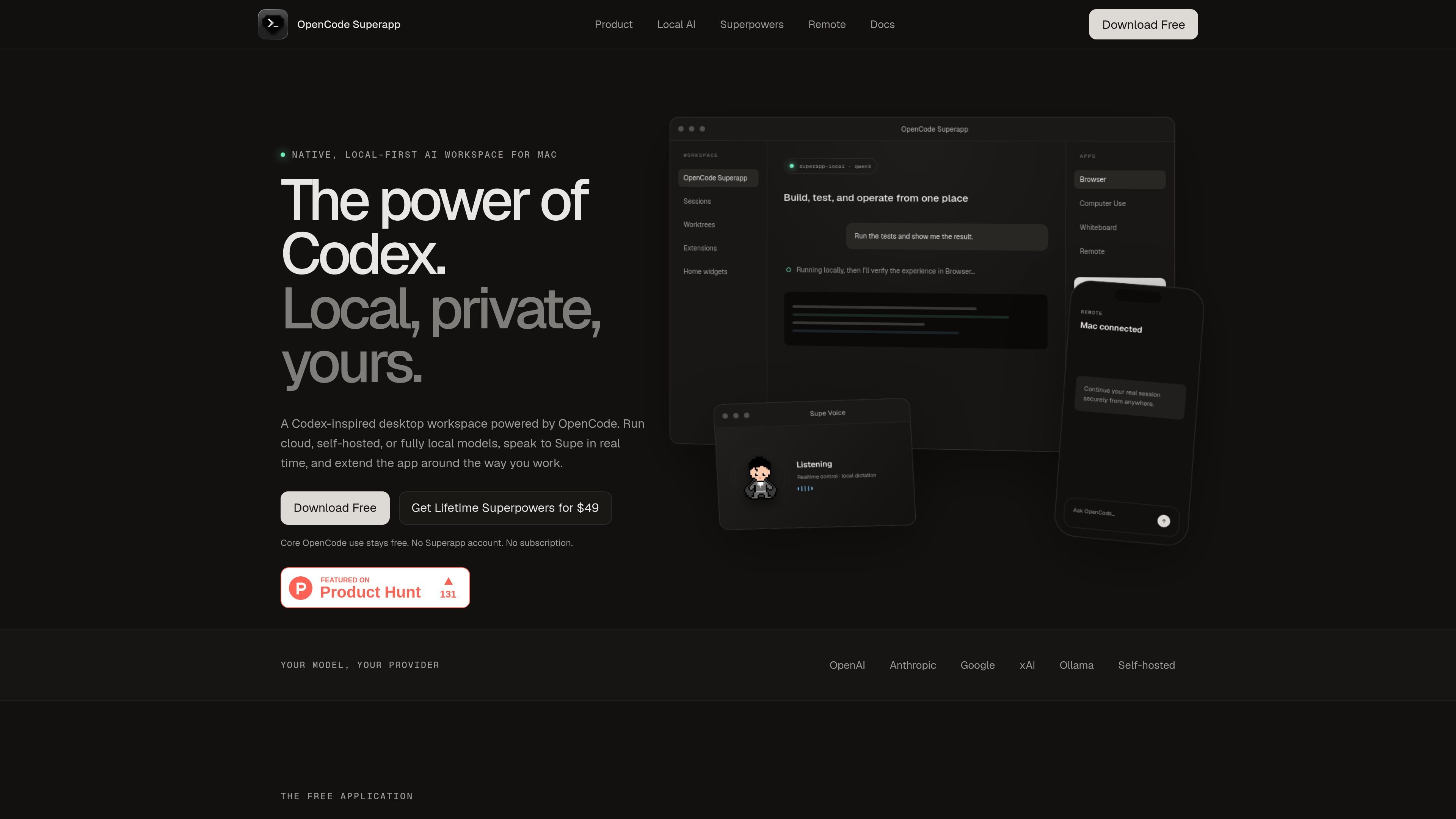 OpenCode Superapp