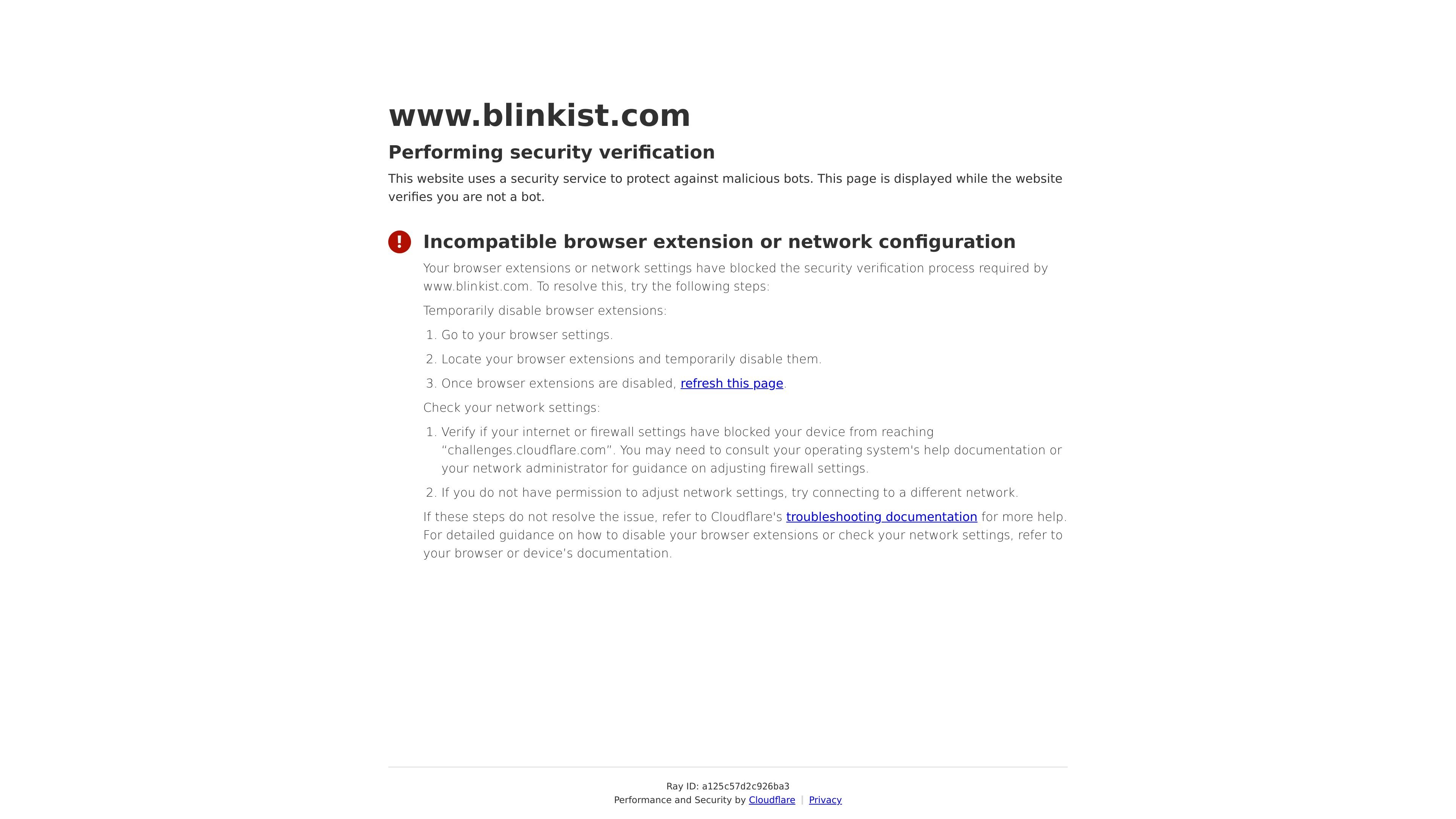 Blinkist preview