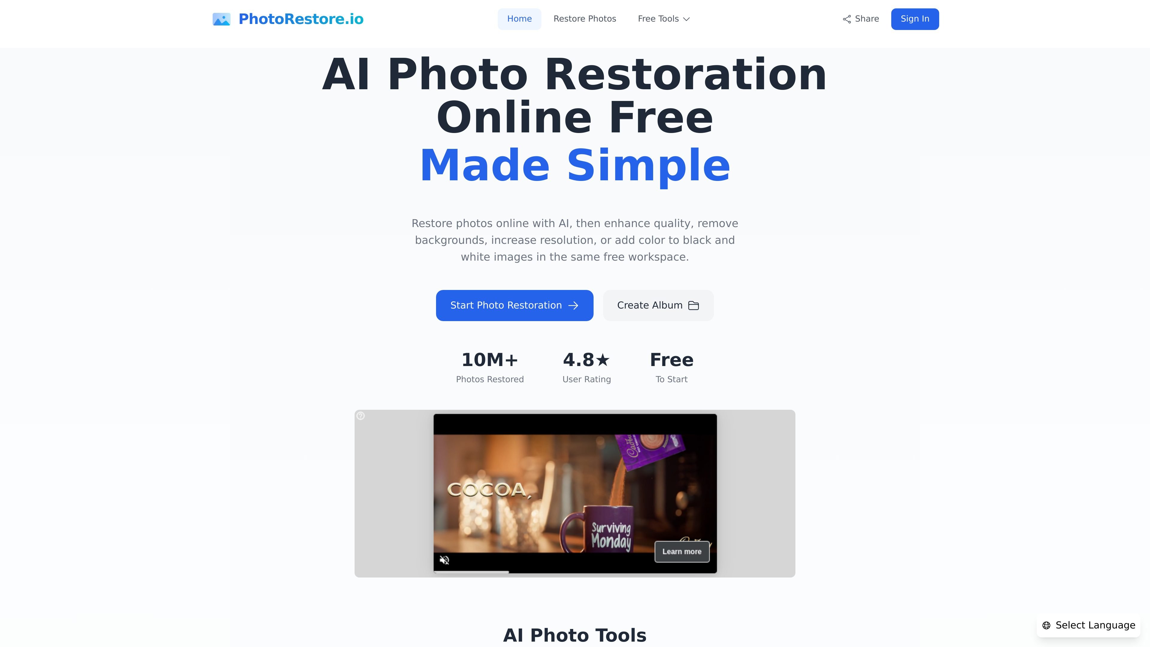 PhotoRestore.io