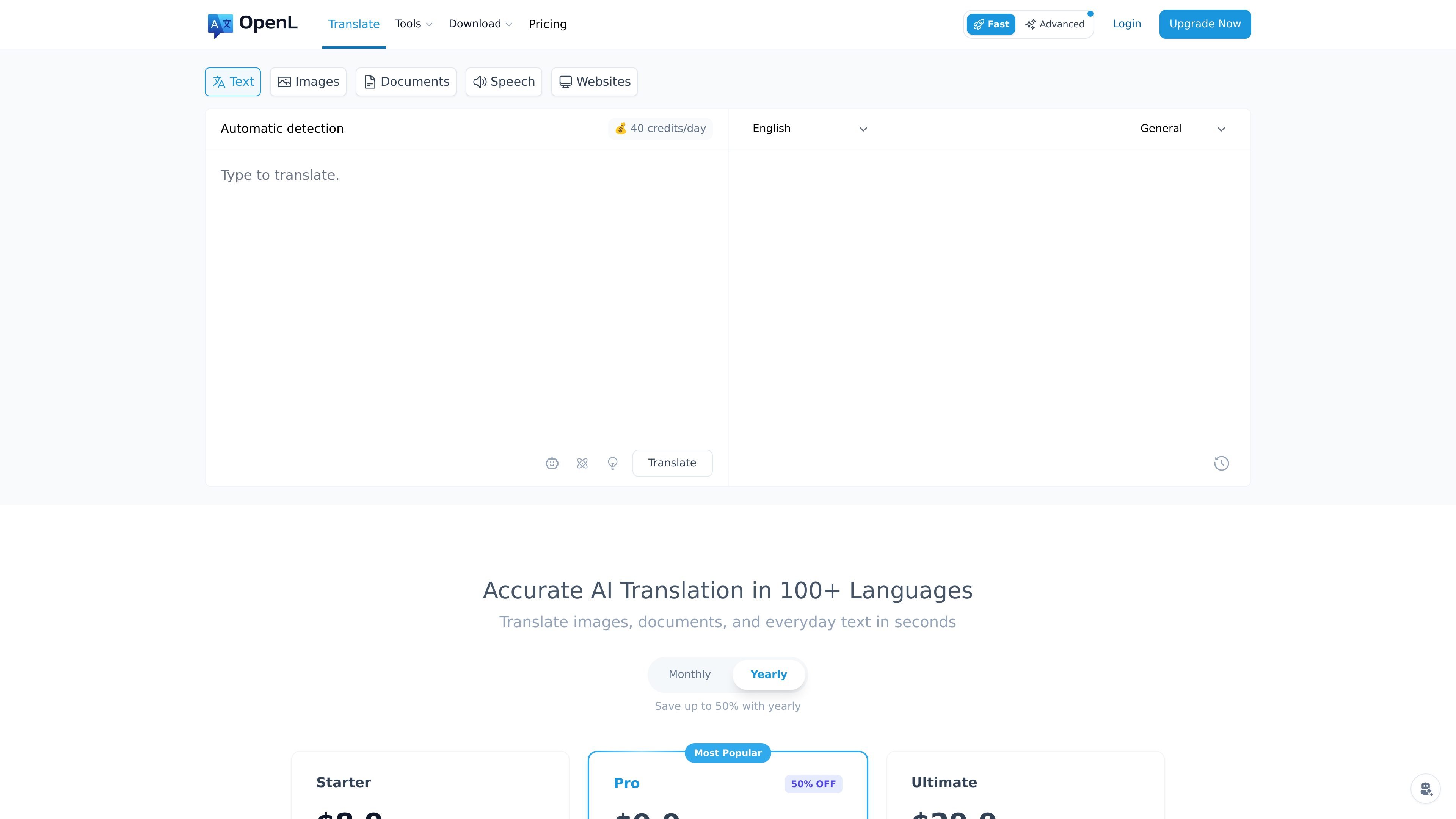 OpenL Translate