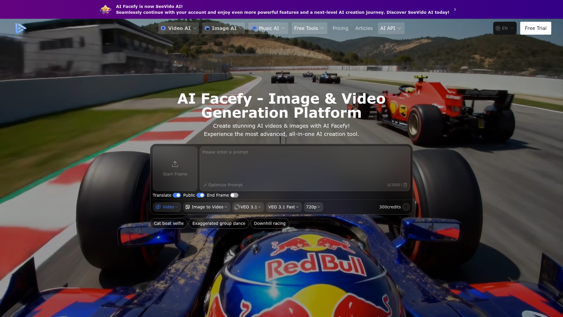 AI Facefy preview