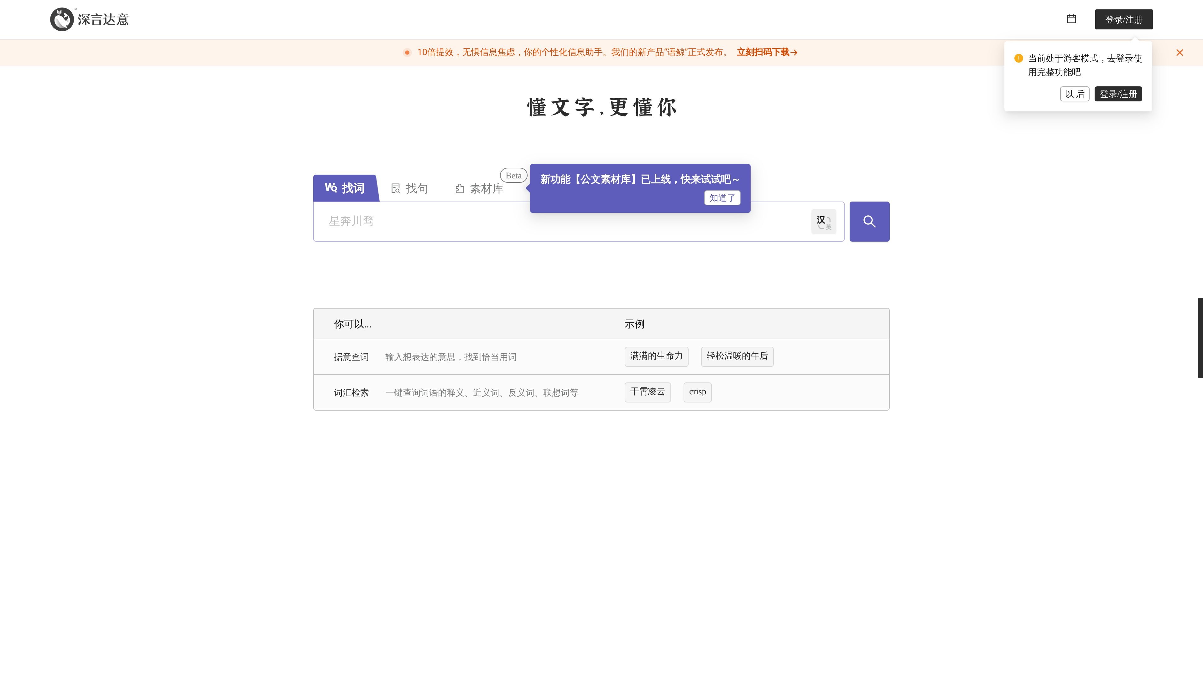 深言达意