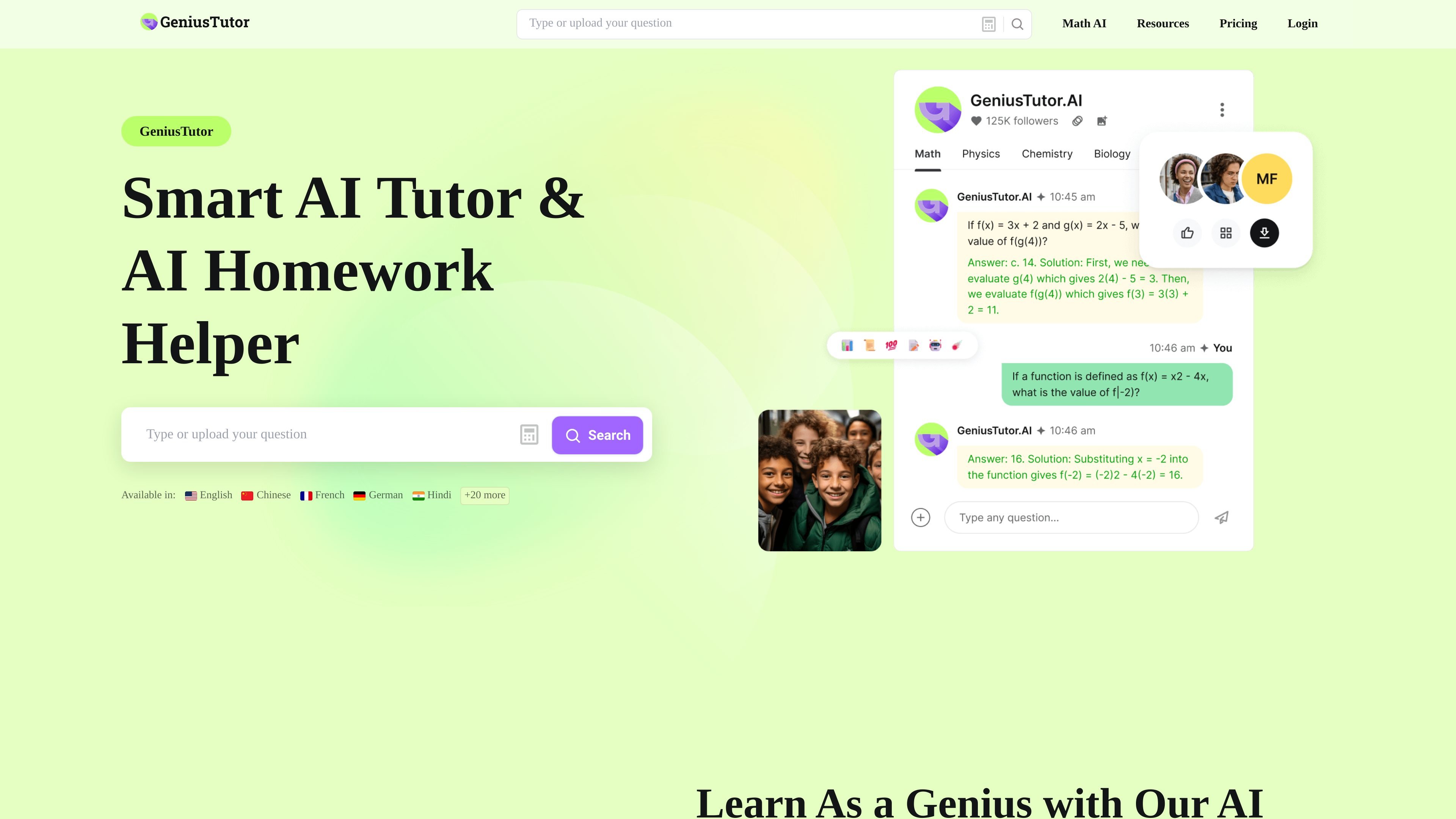 GeniusTutor
