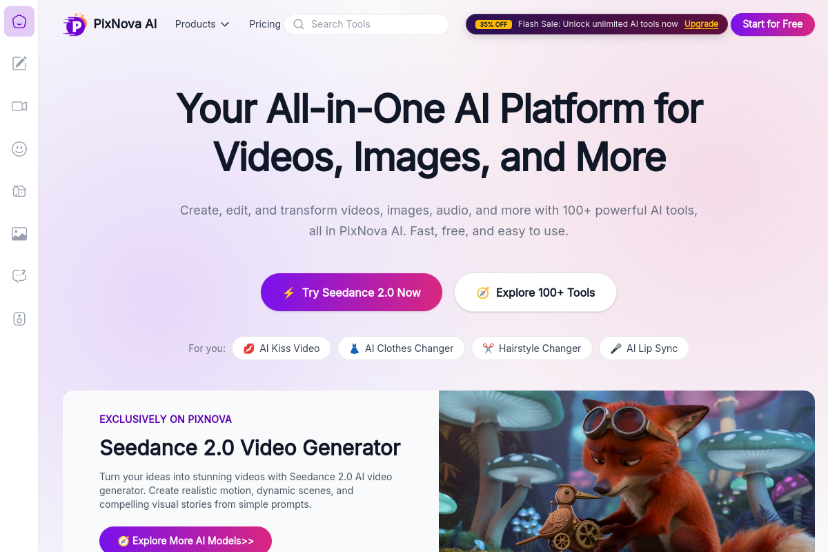 PixNova AI preview