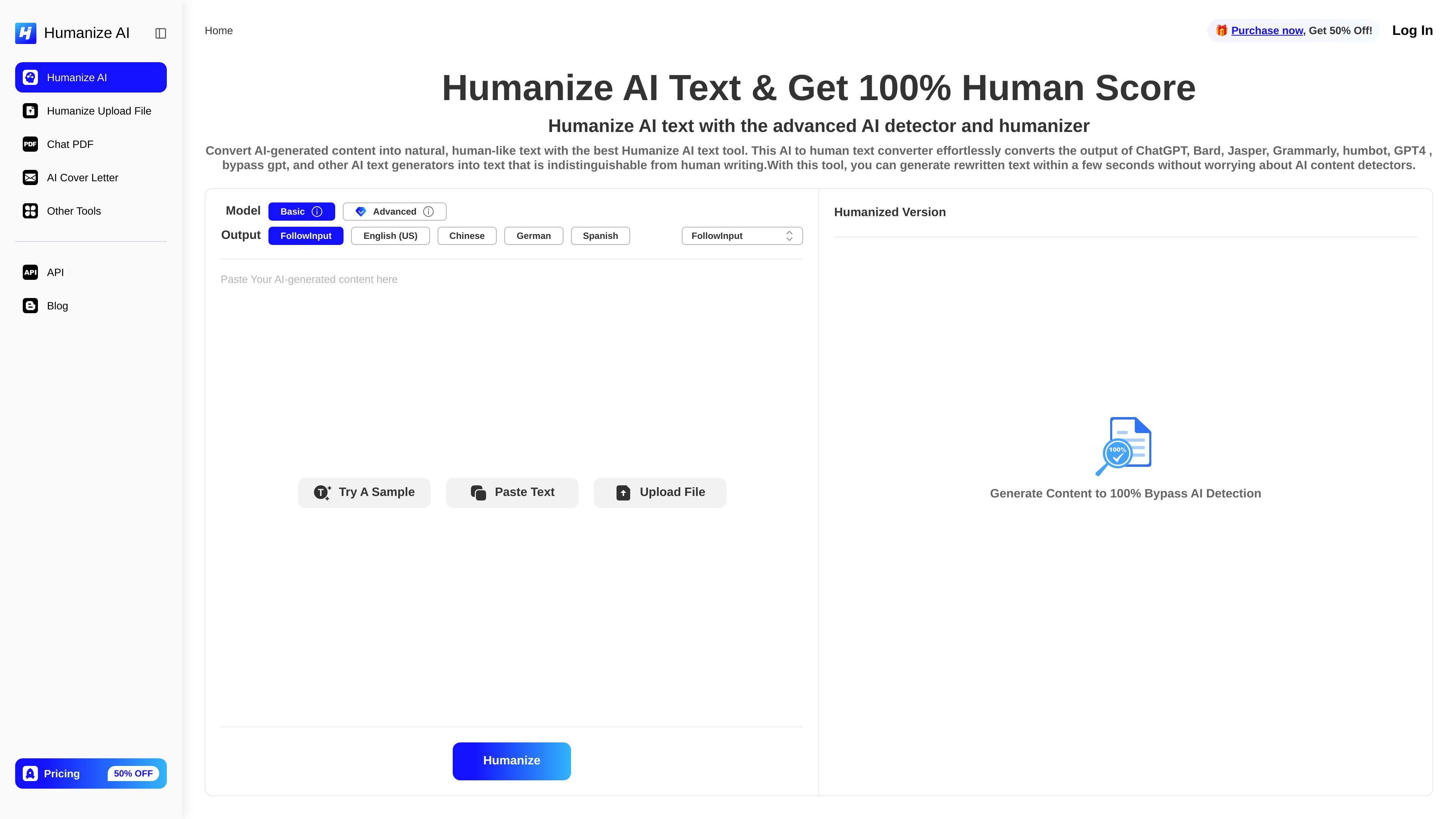 Humanize AI