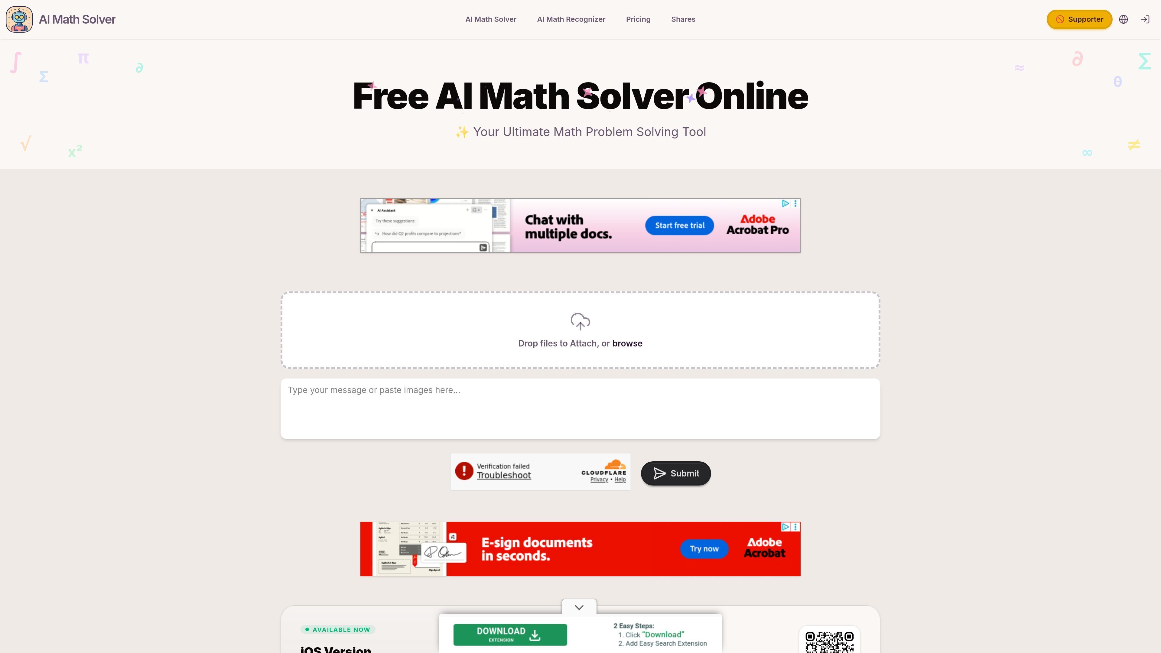 AI Math Solver