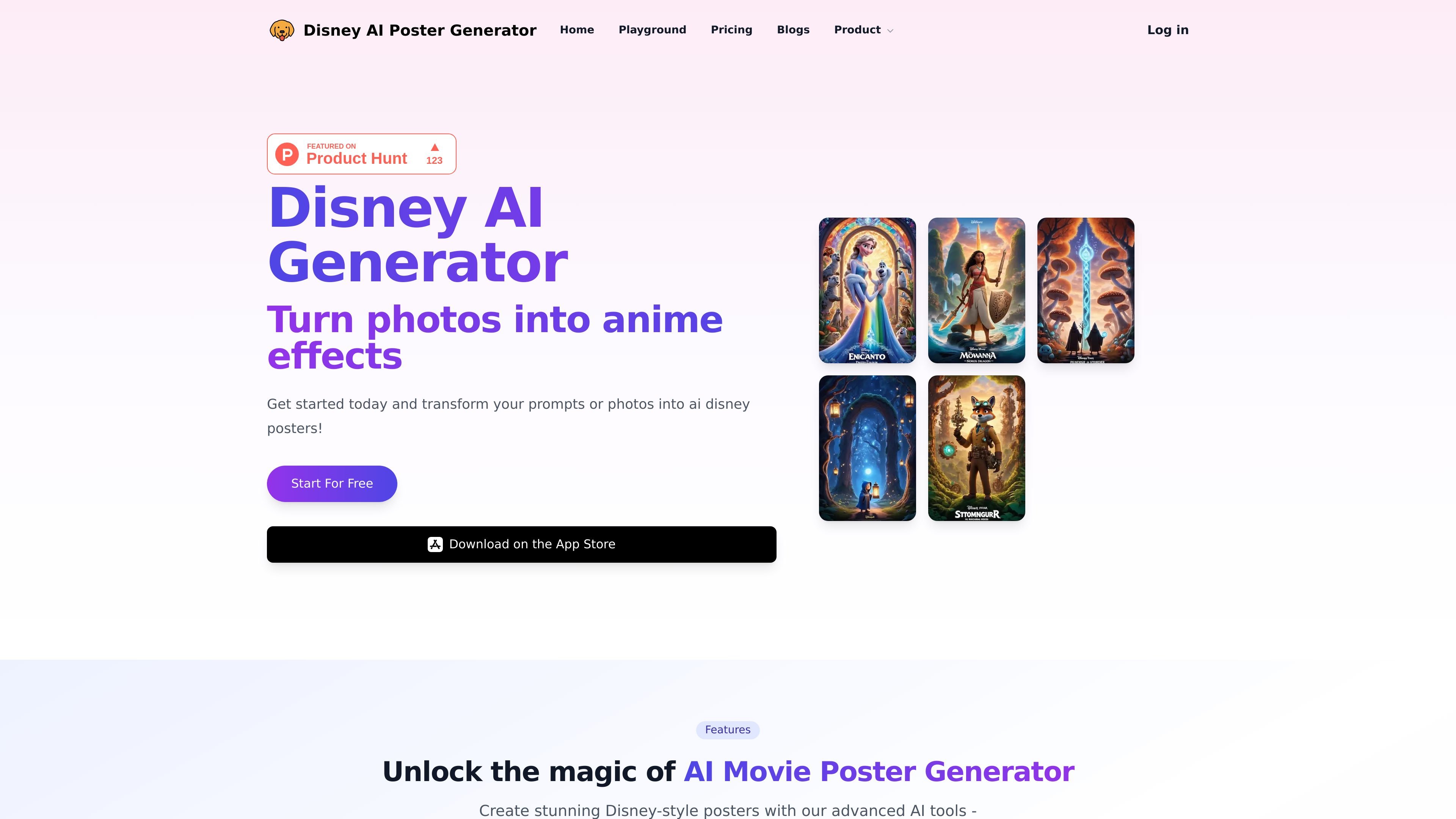 Disney AI Poster