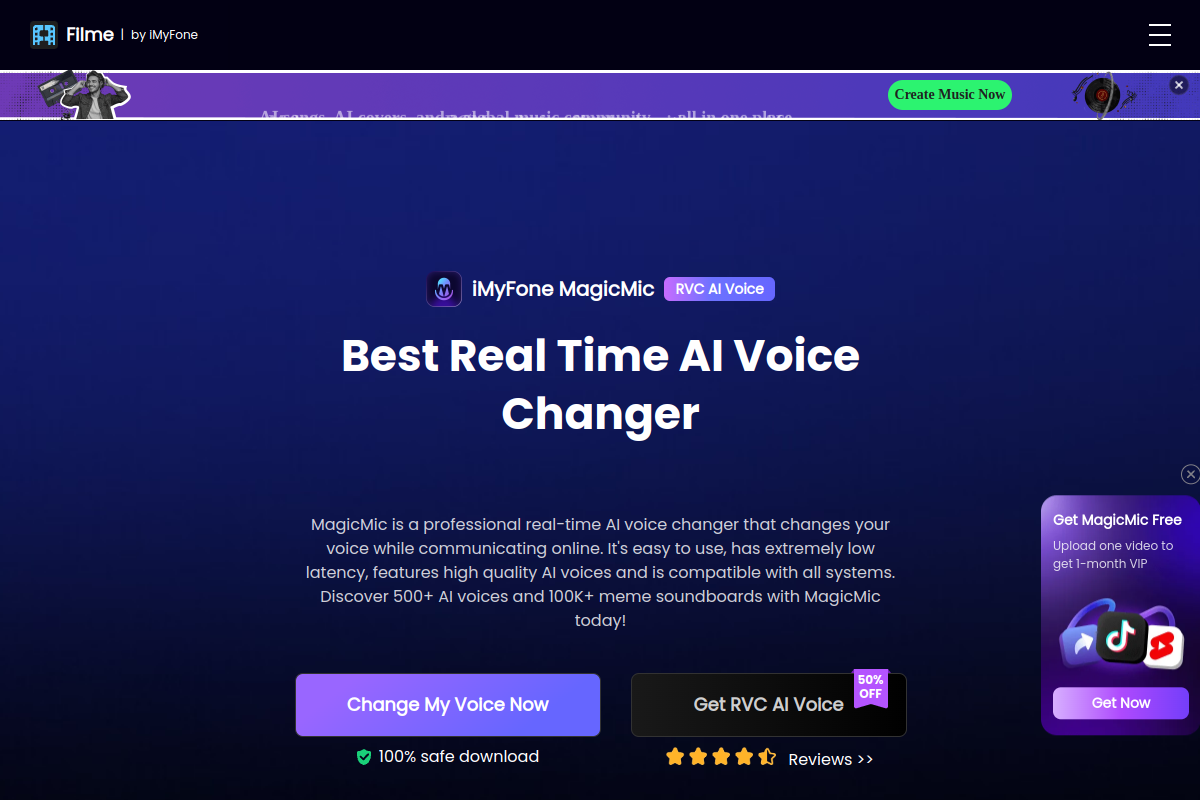 iMyFone MagicMic preview