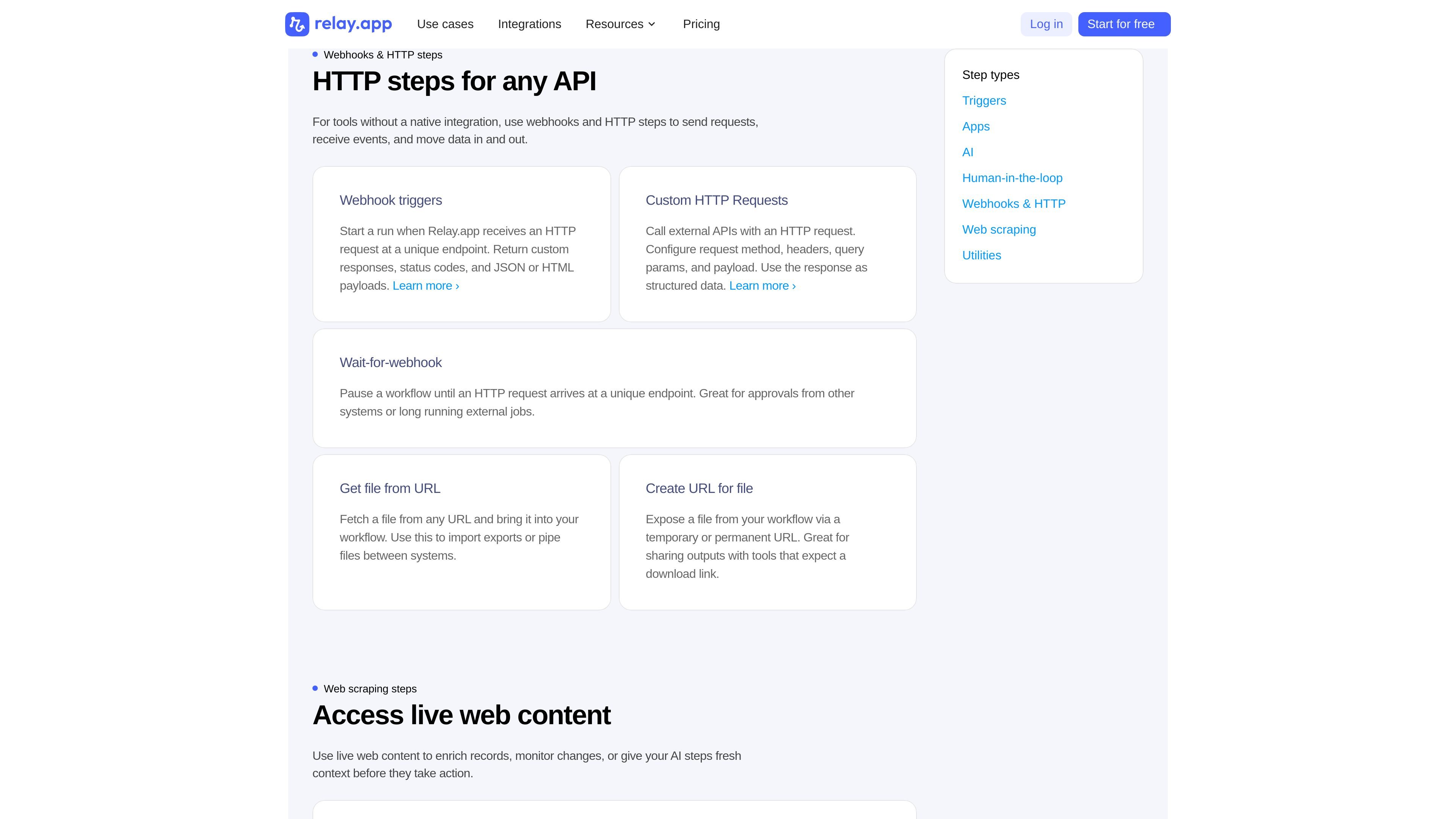 Relay.app preview