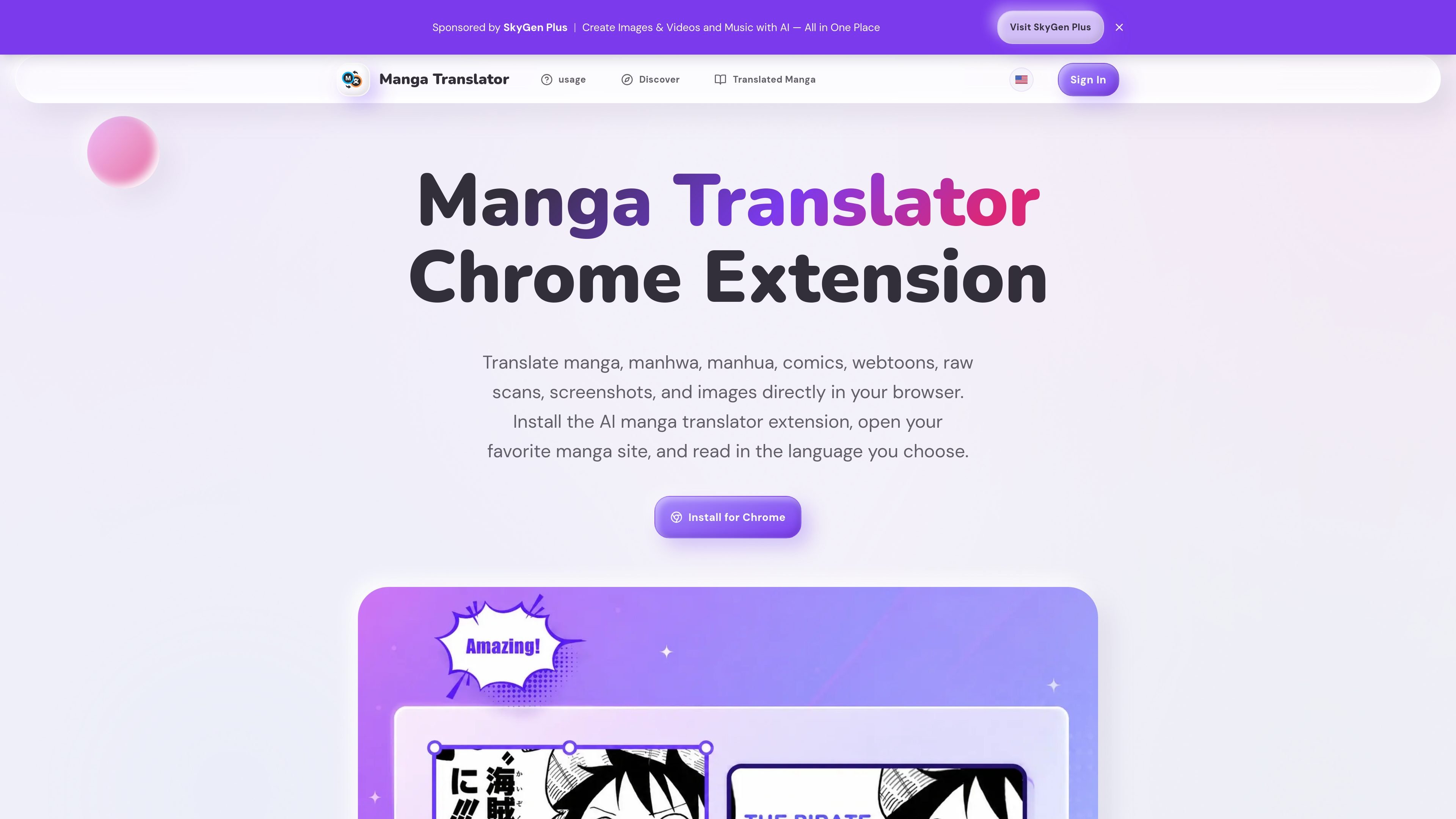 Manga Translator
